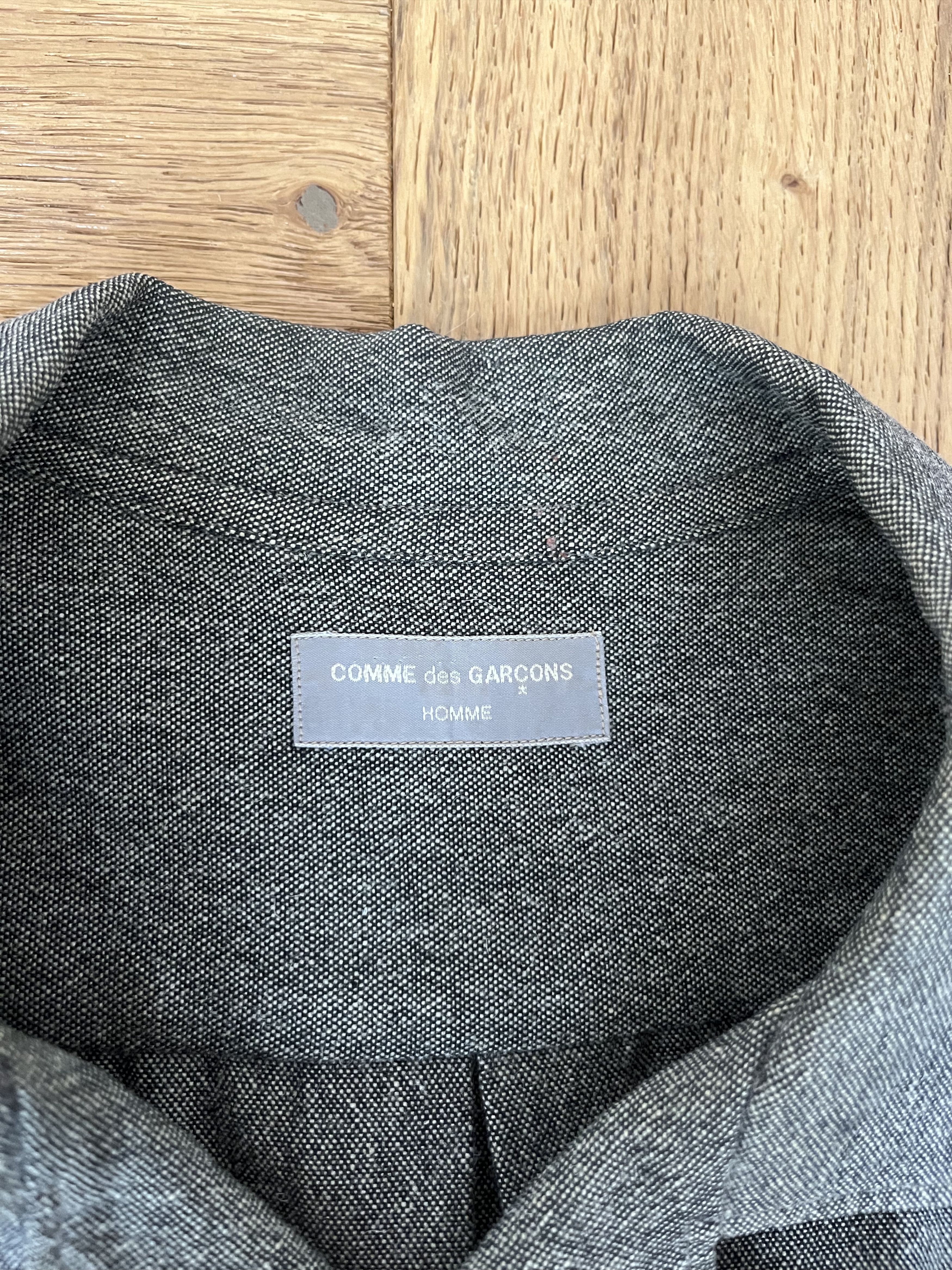 Comme des Garcons 1990s Comme Des Garcons One Size wool/nylon shirt Size US L / EU 52-54 / 3 - 3 Thumbnail
