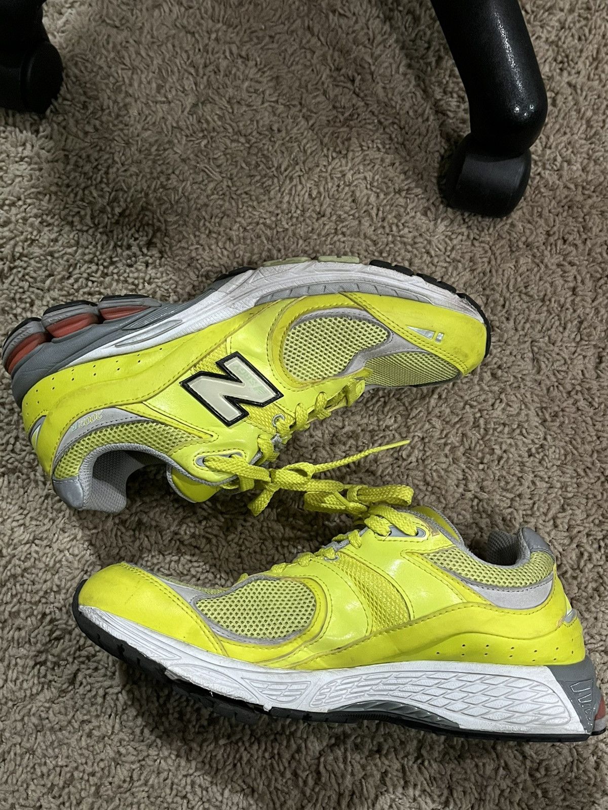 New Balance Yellow New Balance 2002R Size US 10 / EU 43 - 1 Thumbnail