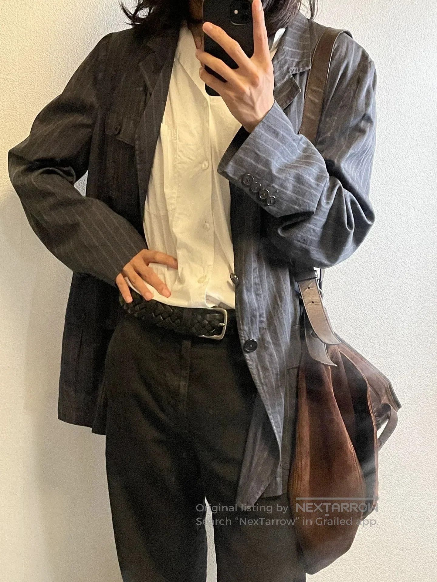 Dries Van Noten Dries Van Noten Distressed Craftsman Suit. Size US L / EU 52-54 / 3 - 2 Thumbnail
