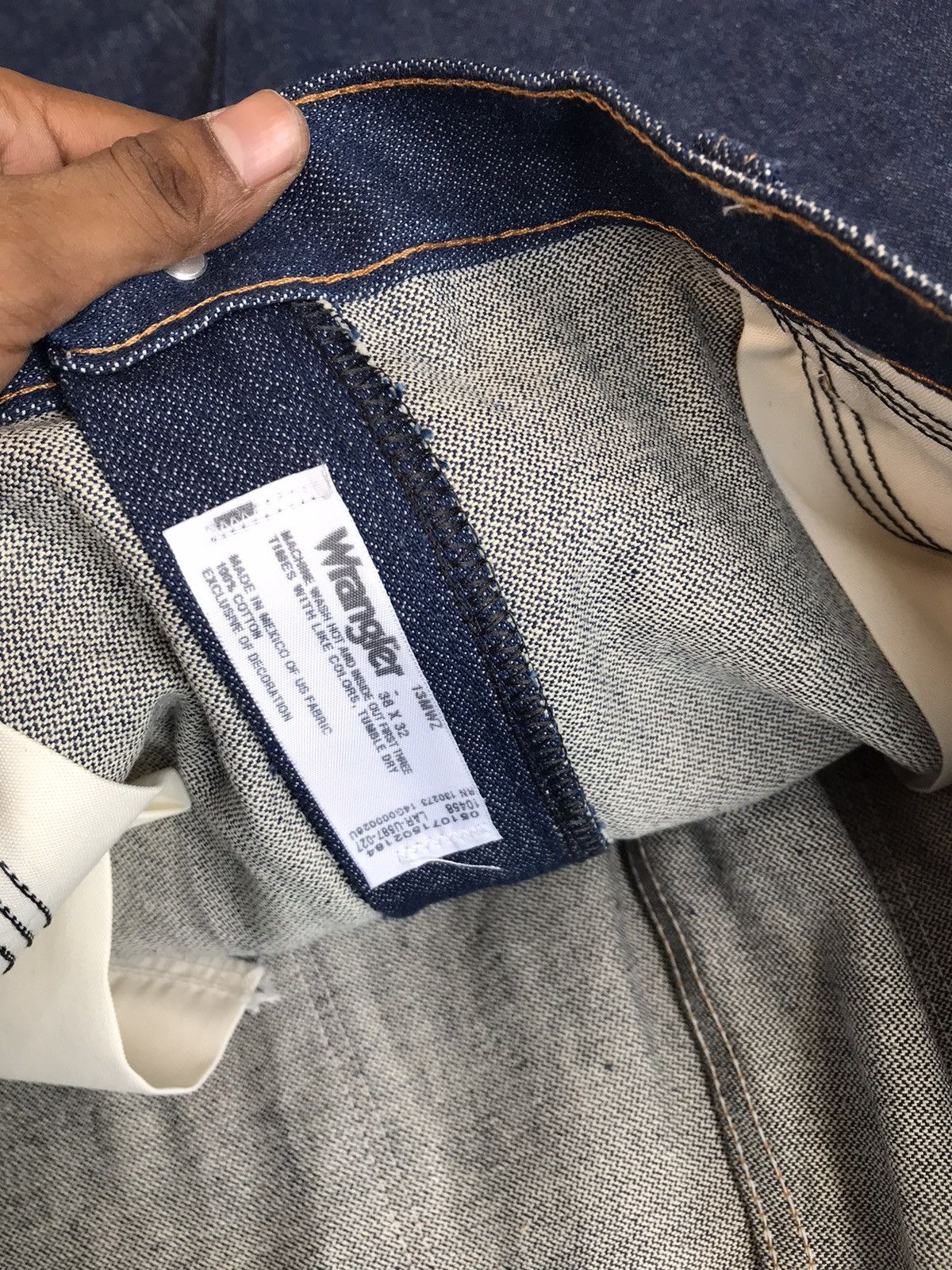 Vintage × Wrangler Vintage wrangler denim Size US 39 - 5 Thumbnail