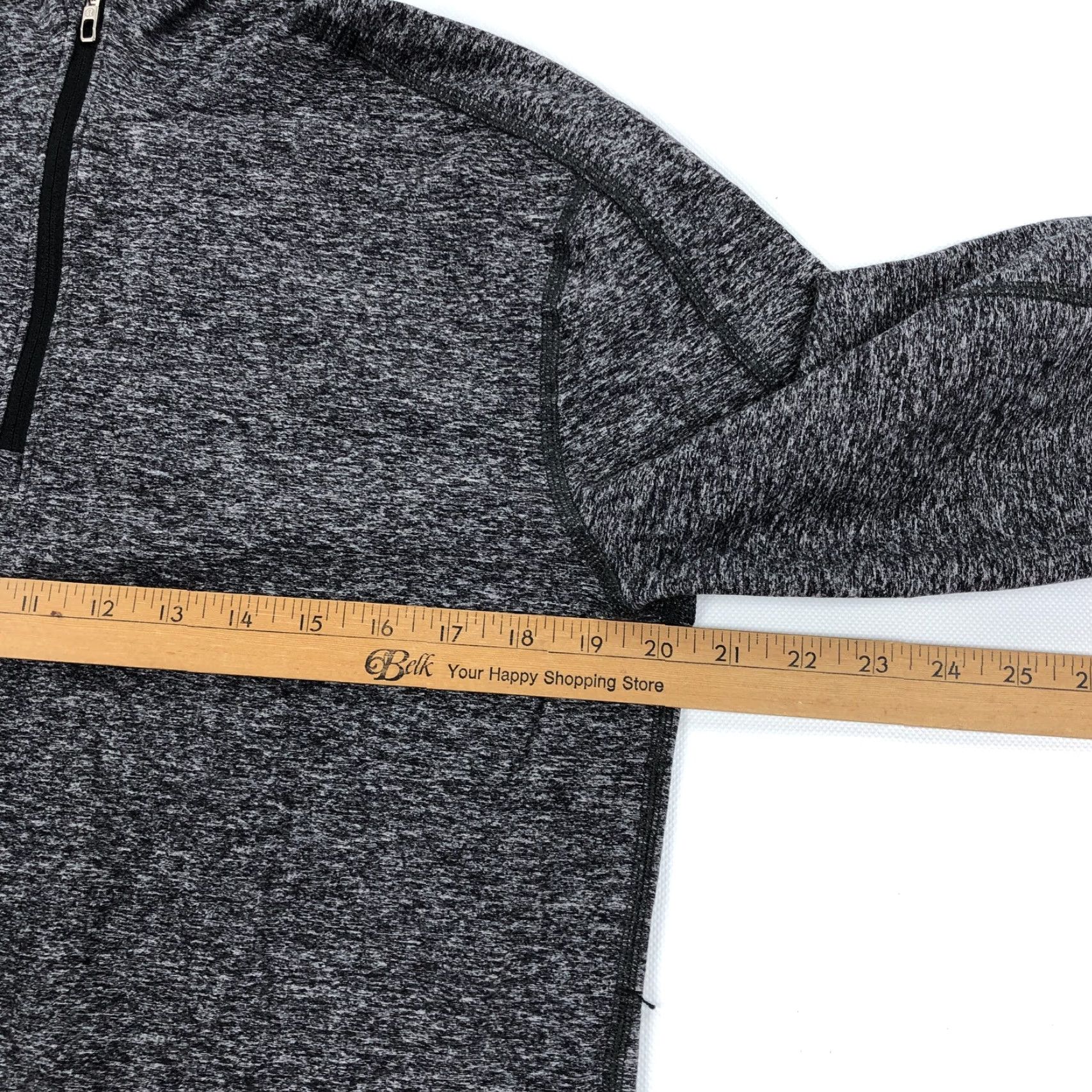 Lululemon Lululemon Men's L Hooded Quarter Zip Pullover Heather Gray Surge Sweat Session Hoodie Shirt Size US L / EU 52-54 / 3 - 5 Thumbnail