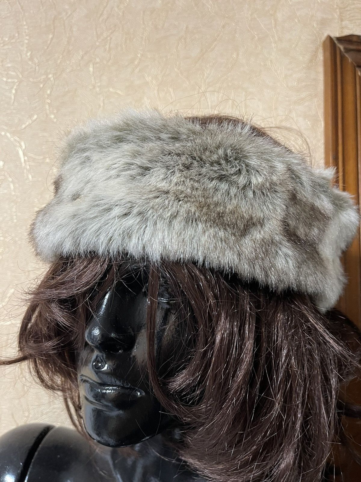 Vintage Barts headband fur style Y2K Size ONE SIZE - 2 Thumbnail