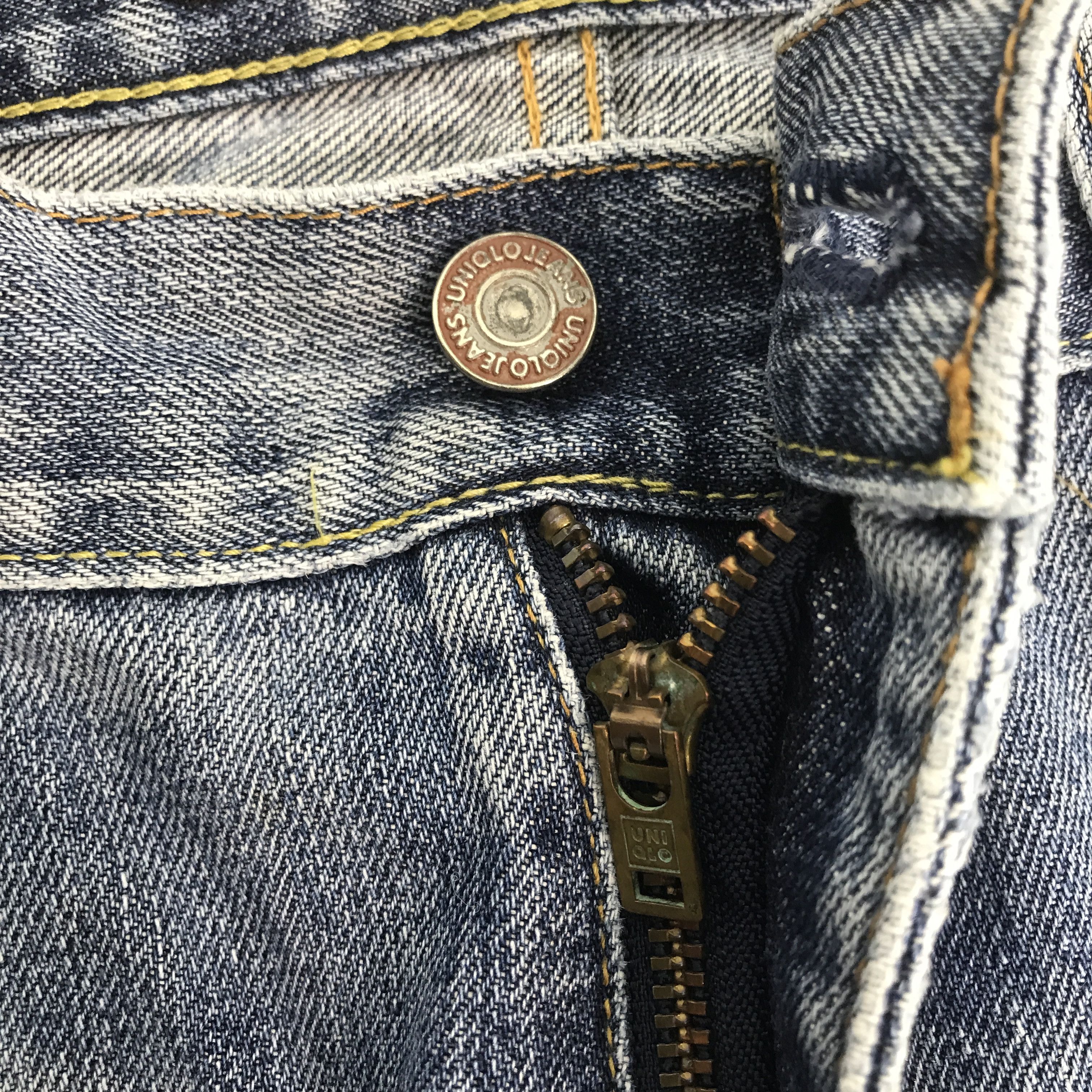 Uniqlo Vintage Uniqlo Japan Distressed Denim Pants Size US 32 / EU 48 - 14 Thumbnail