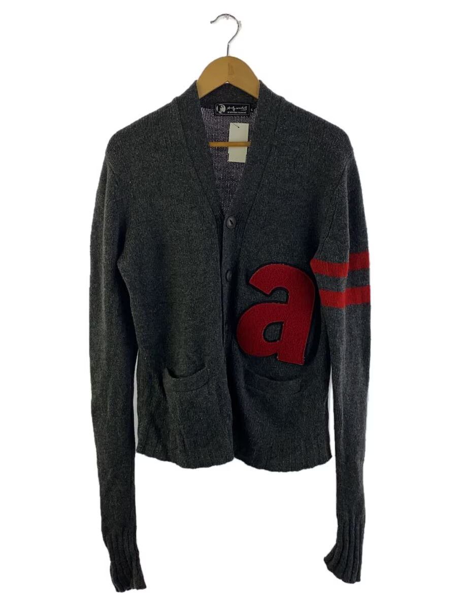 Hysteric Glamour Andy Warhol Varsity Striped Wool Knit Cardigan Size US L / EU 52-54 / 3 - 1 Thumbnail