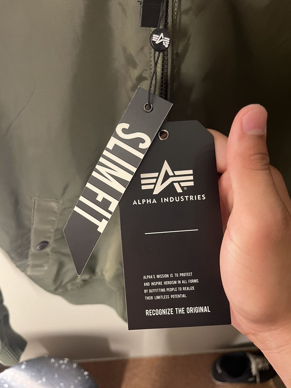 Alpha Industries Bomber MA-1 Alpha Industries, Slim Fit Size US S / EU 44-46 / 1 - 3 Thumbnail