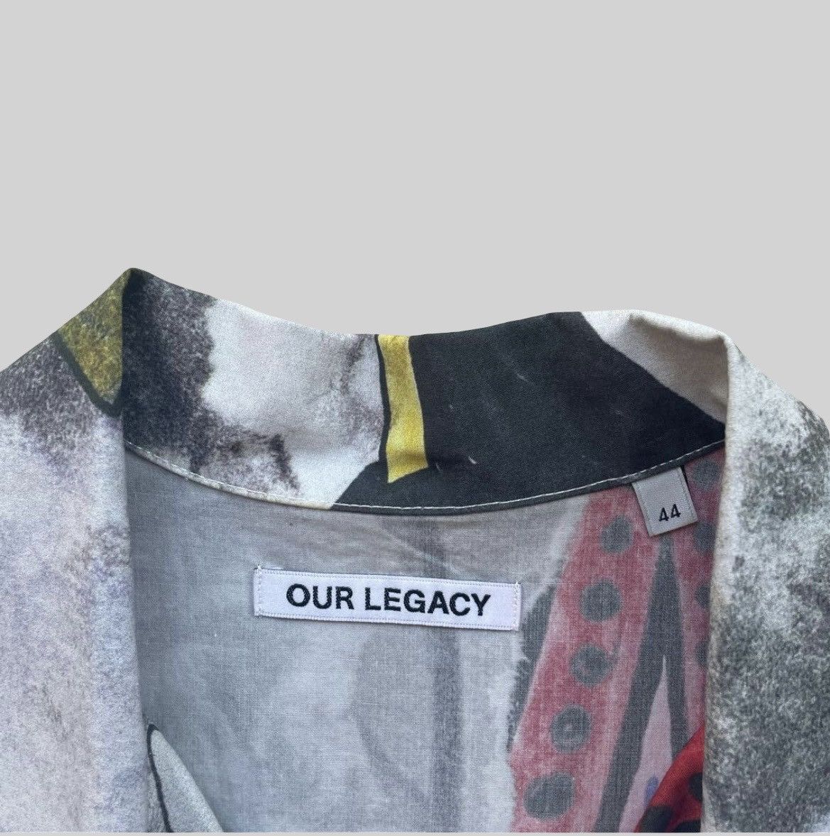 Our Legacy OUR LEGACY Box Shirt Shortsleeve Skeleton Print 44 Size US S / EU 44-46 / 1 - 2 Thumbnail