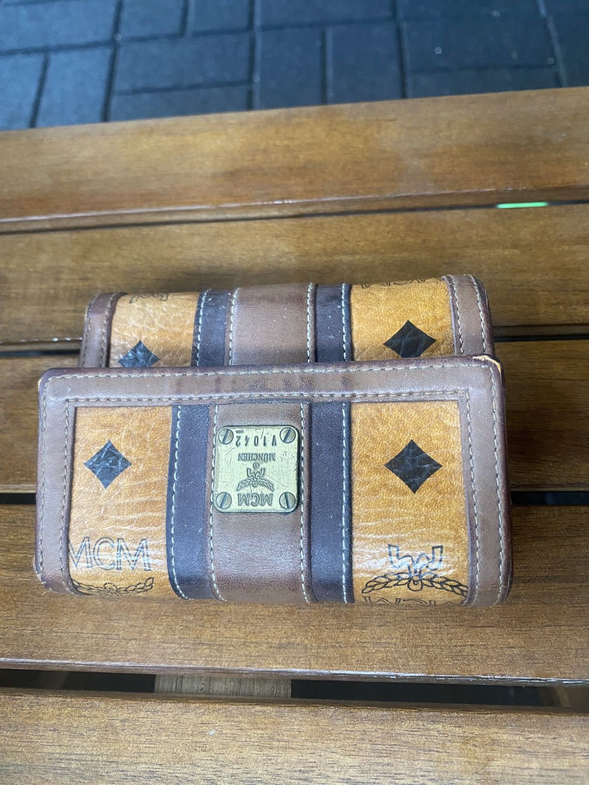 MCM MCM Trifold wallet Size ONE SIZE - 2 Thumbnail