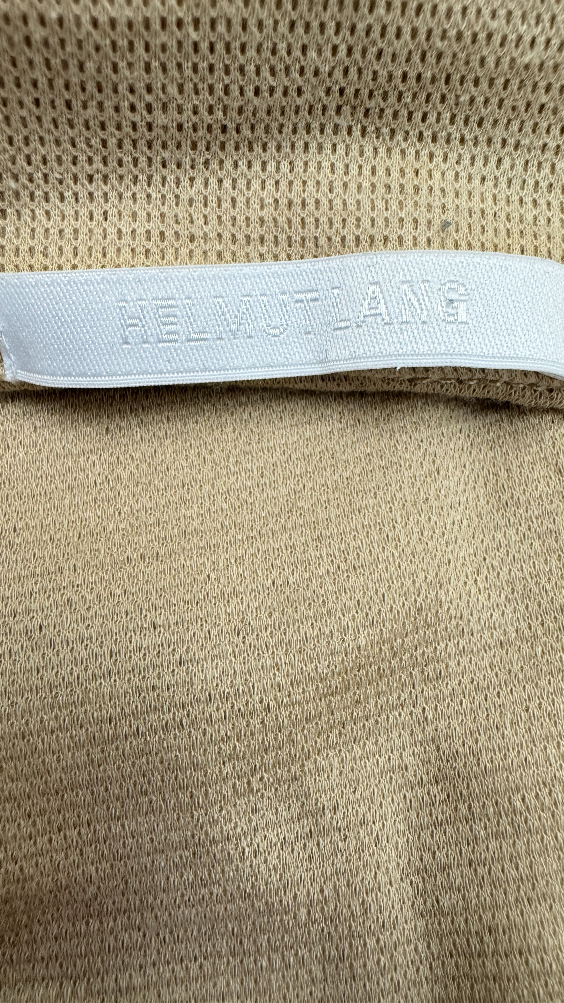 Helmut Lang Super rare Helmut Lang beige polo from the SS 1999 Size US M / EU 48-50 / 2 - 3 Thumbnail
