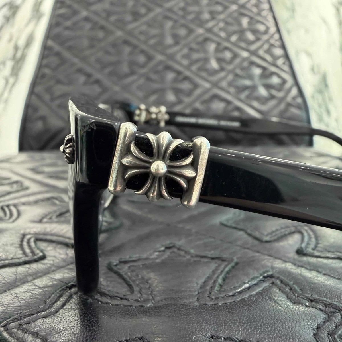 Chrome Hearts Chrome Hearts VAGILANTE Glasses silver Size ONE SIZE - 6 Thumbnail