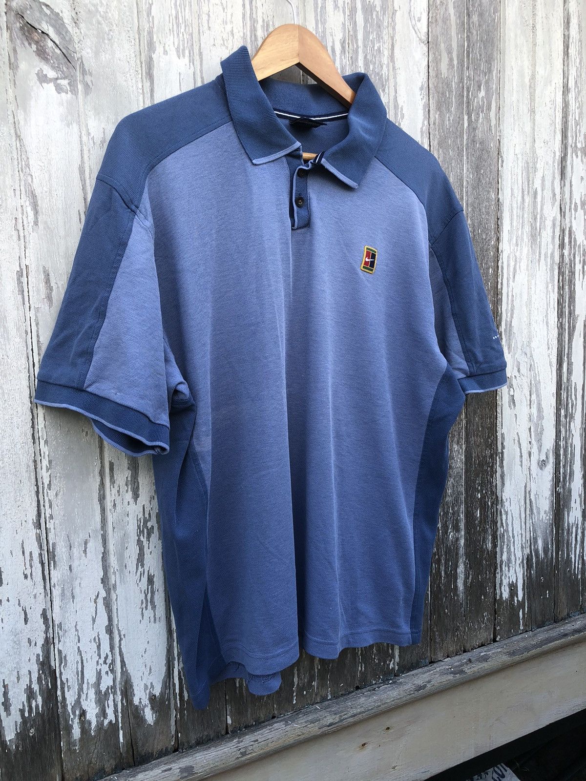 Japanese Brand 🔥Vintage🔥90s Nike Court ALPHA PROJECT Polo Shirts Size US L / EU 52-54 / 3 - 3 Thumbnail