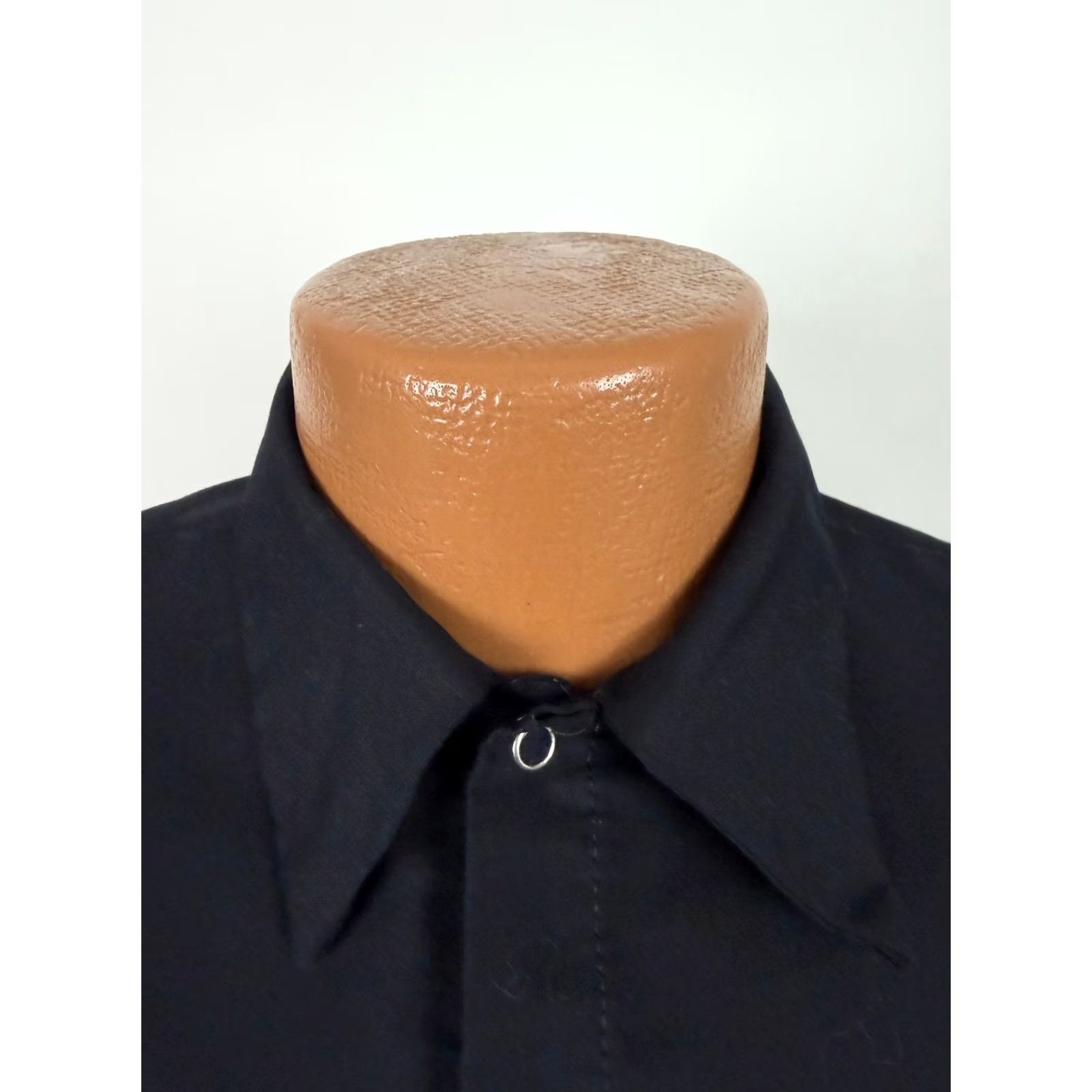 Red Kap VINTAGE Cubby Bear Chicago Shirt Red Kap Men M Black Cotton Polyester Button-Up Short Sleeve Geo: Outdoor Sports Pockets 90s Mens Size US M / EU 48-50 / 2 - 4 Thumbnail