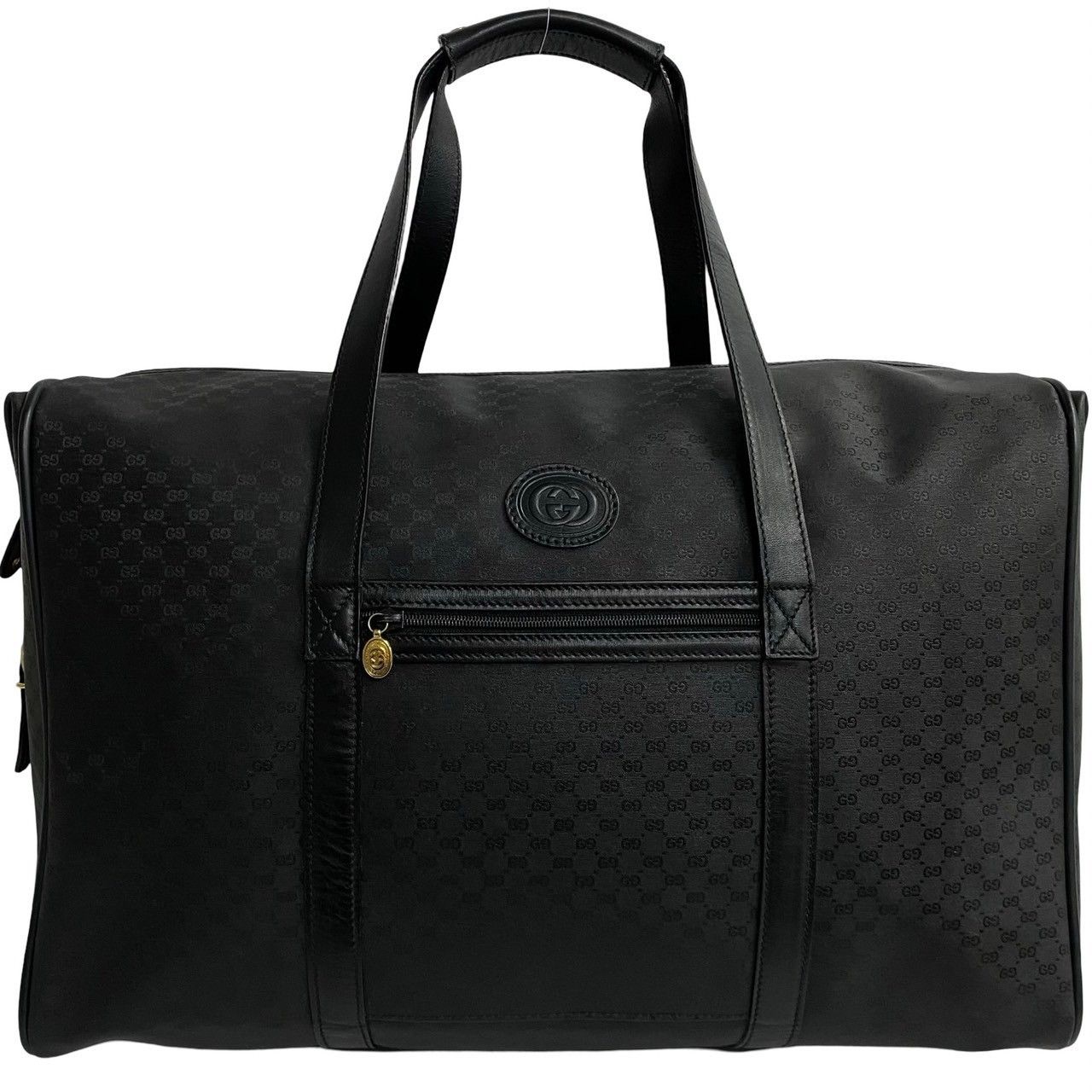 Gucci Gucci Microguccissima Duffle Bag Leather Travel Bag in Great Condition Size ONE SIZE - 1 Thumbnail