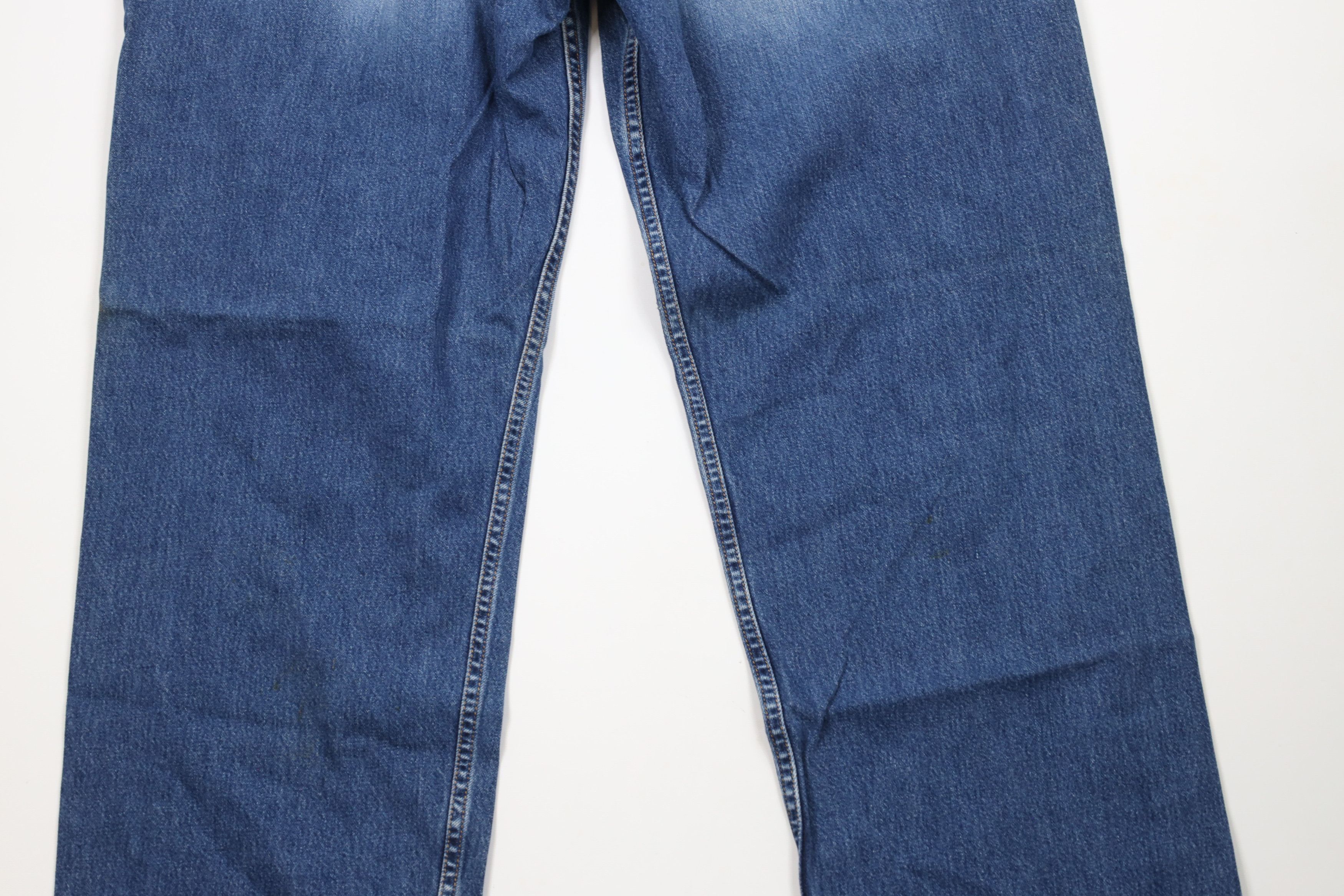 Levi's × Vintage Vintage Y2K 2002 Levis 569 Straight Wide Leg Denim Jeans Size US 40 / EU 56 - 13 Thumbnail