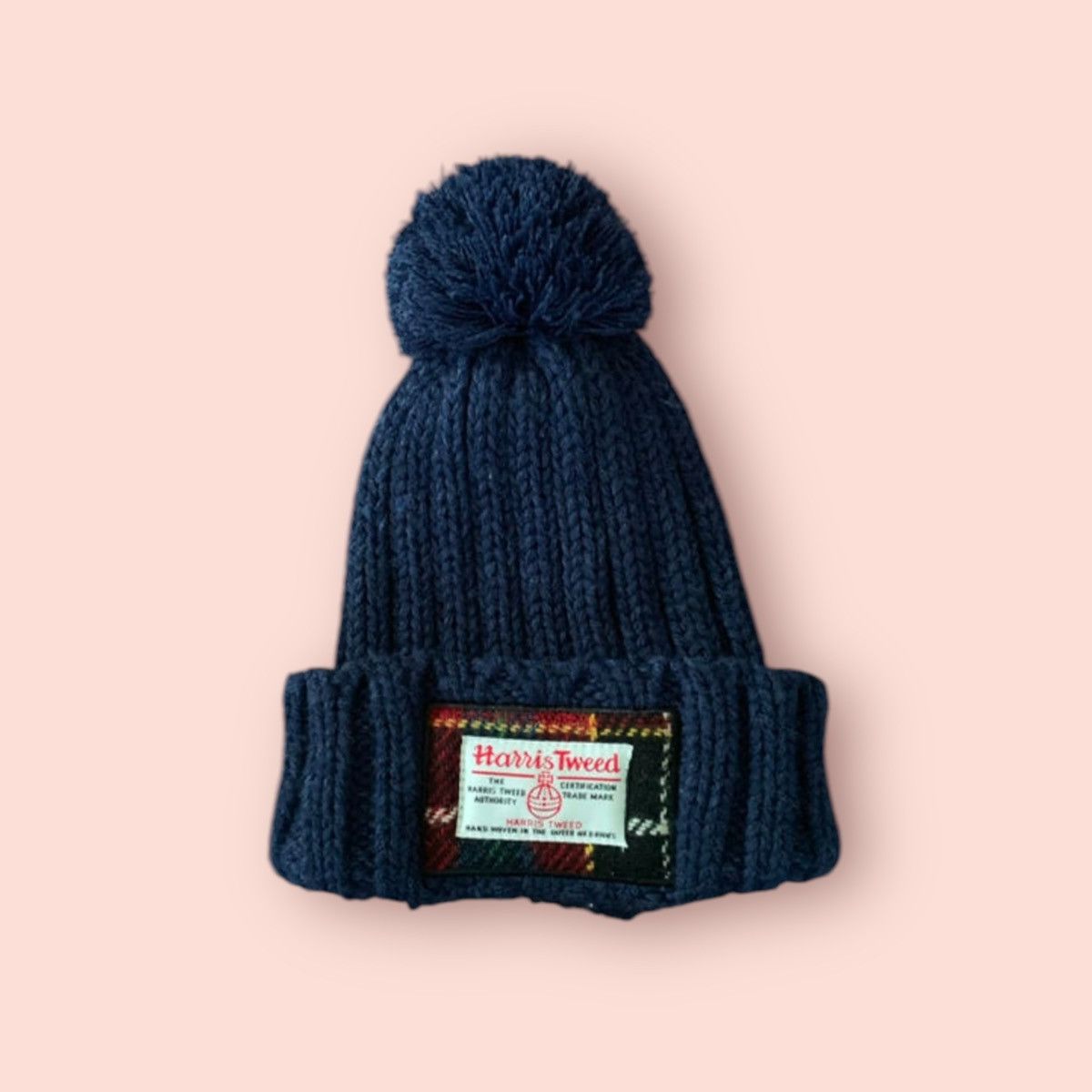 Harris Tweed × Japanese Brand HARRIS TWEED X CLOSSHI COLOURED CABLE KNIT BEANIE Size ONE SIZE - 2 Thumbnail