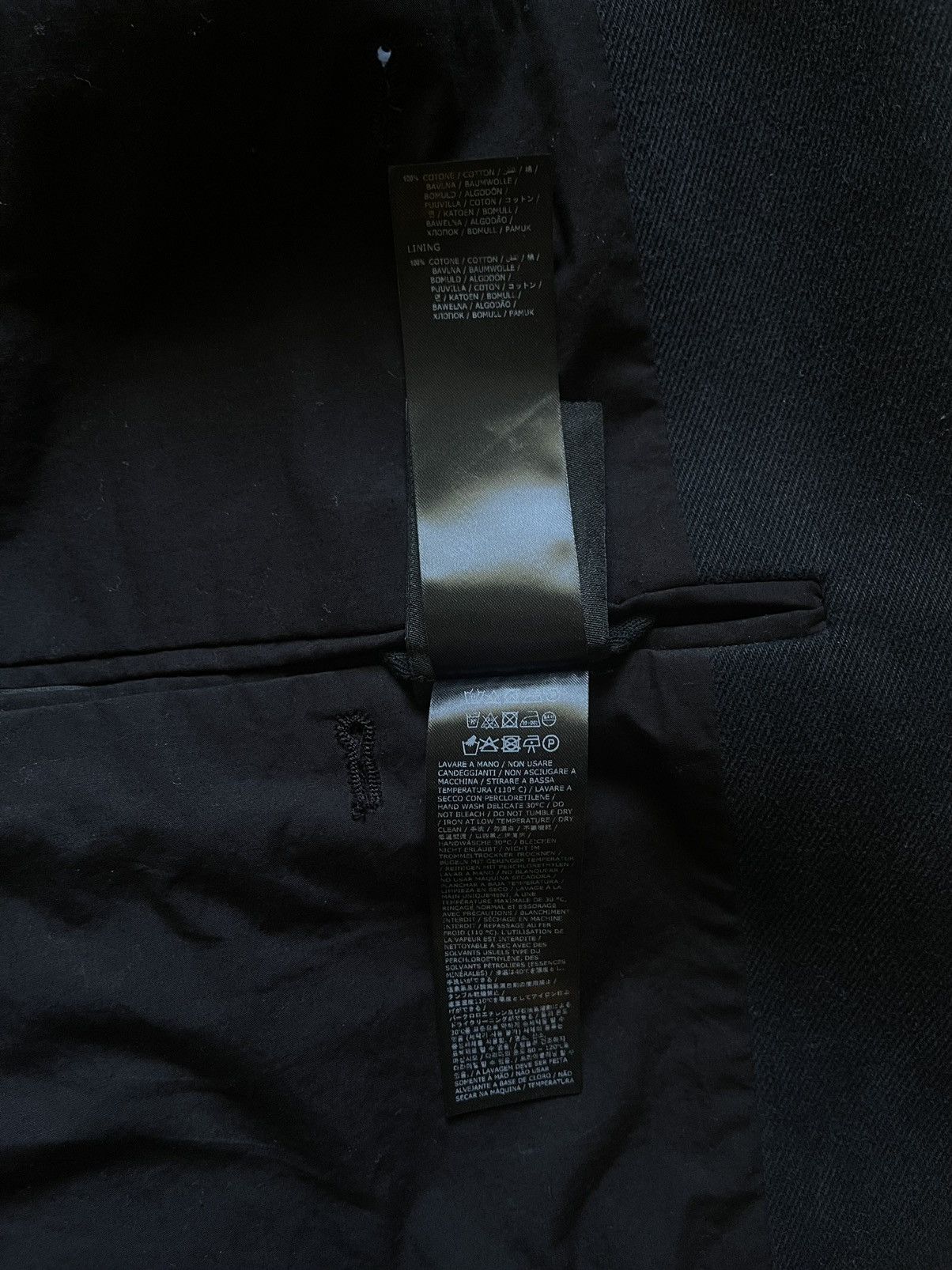 Ann Demeulemeester ANN DEMEULEMEESTER AGNES SLOUCHY JACKET FADED DENIM Size 36R - 12 Thumbnail