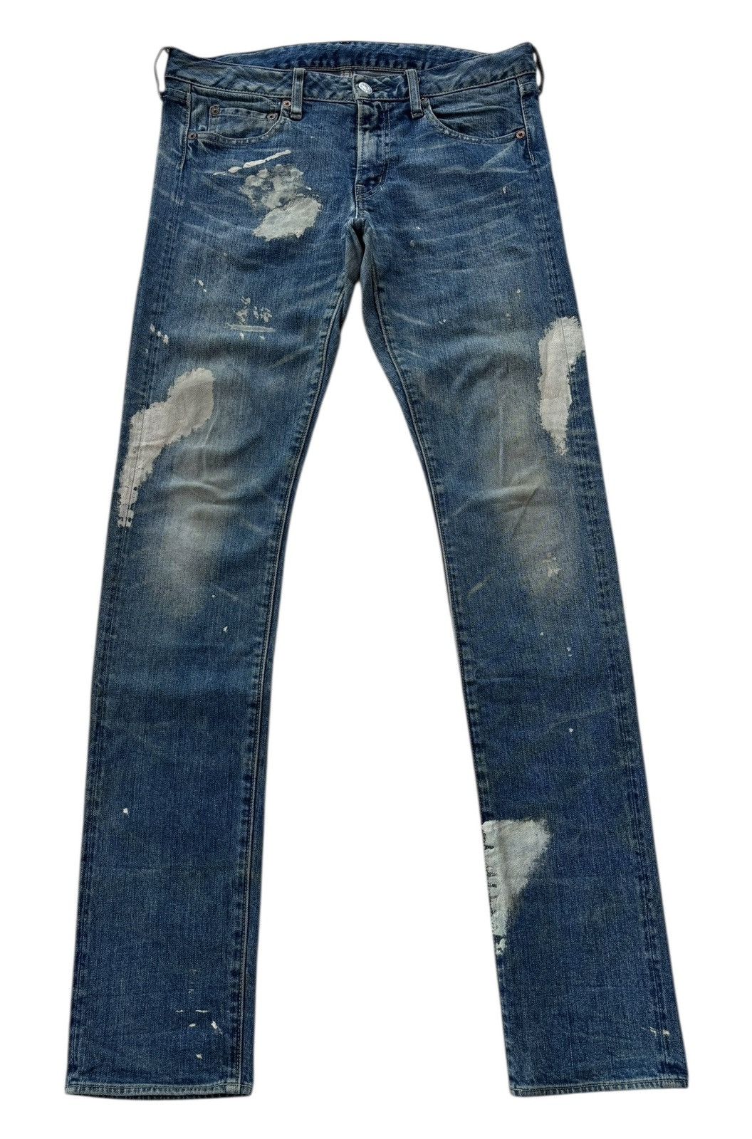 Helmut Lang 🔥REM GO TO HOLLYWOOD PAINTER SELVEDGE DENIM SKINNY JEANS Size US 32 / EU 48 - 9 Thumbnail