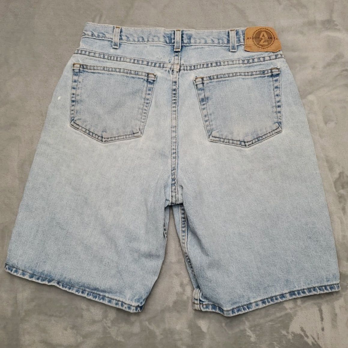 Vintage VINTAGE Arizona Jeans Shorts Mens 33 Blue Denim Loose Fit Skate Jots Y2K 90s Size US 33 - 5 Thumbnail