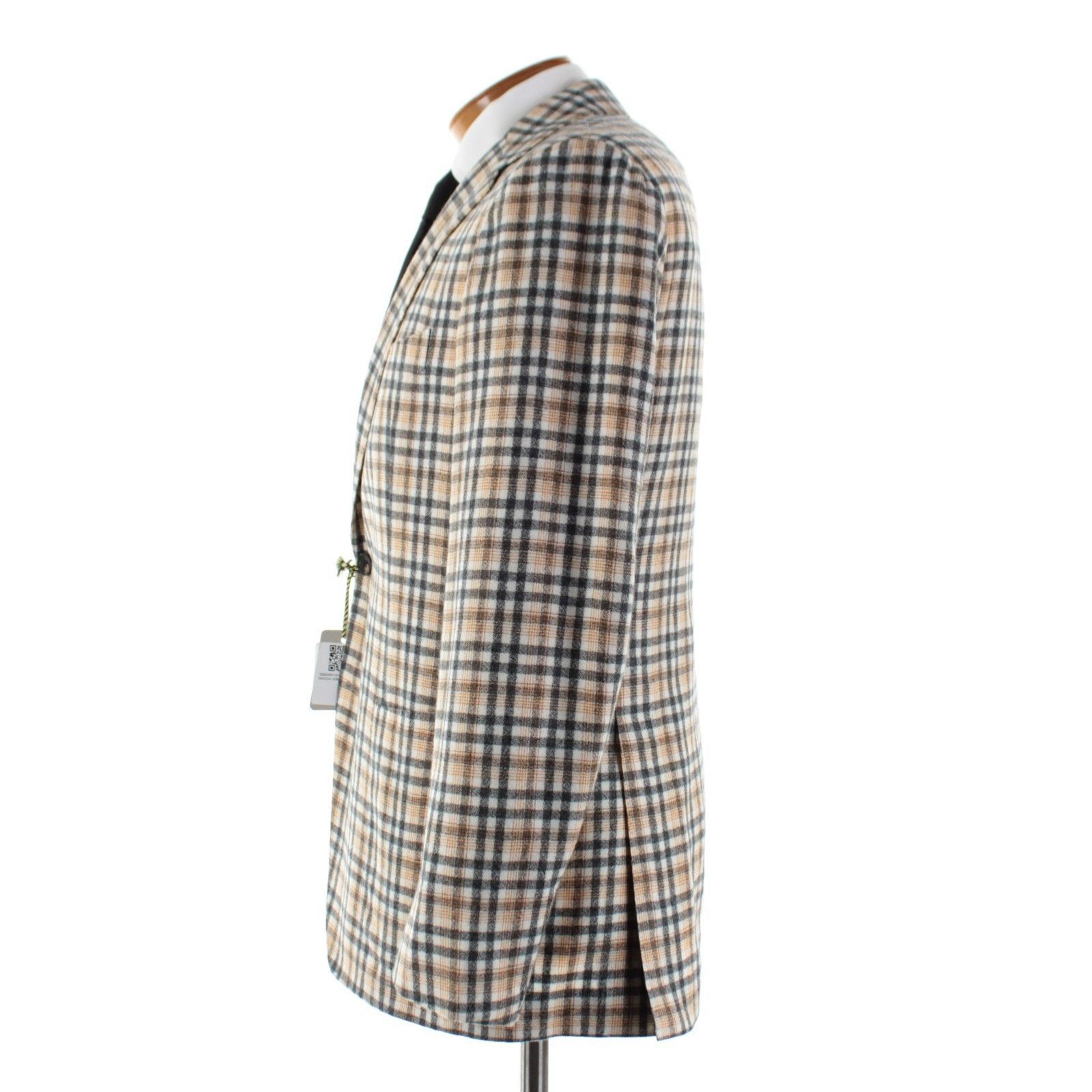 SARTORIO Sartorio Sport Coat Size 40 Regular US in White Size 40R - 4 Thumbnail