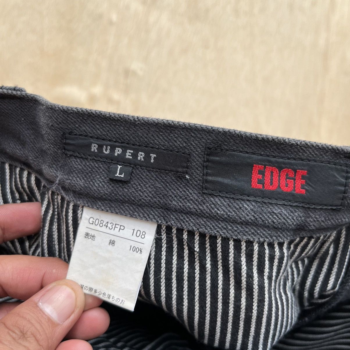 Japanese Brand EDGE RUPERT DISTRESSED BLACK WASHED 2 DENIM LIKE UNDERCOVER Size US 32 / EU 48 - 5 Thumbnail