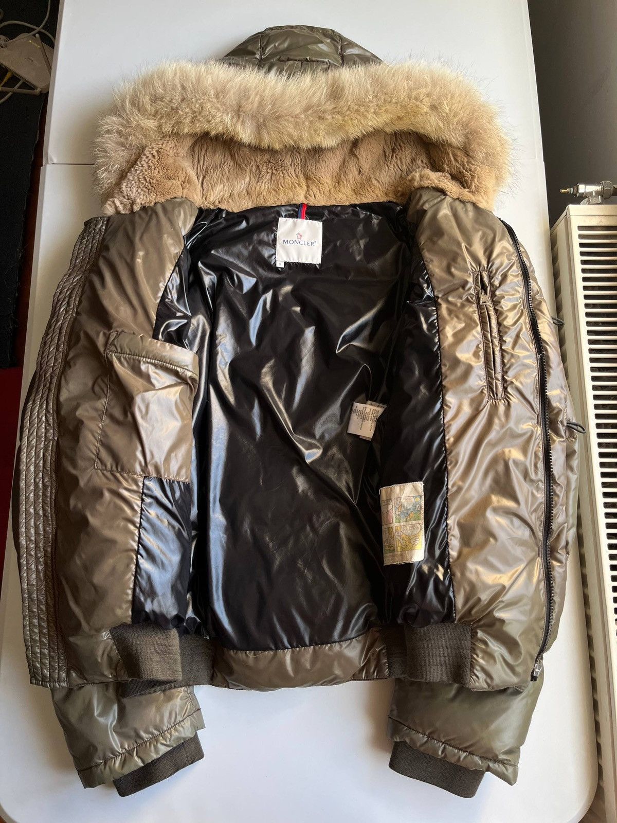 Moncler 00’s Moncler Bulgarie fur down puffer jacket Size US XXL / EU 58 / 5 - 2 Thumbnail