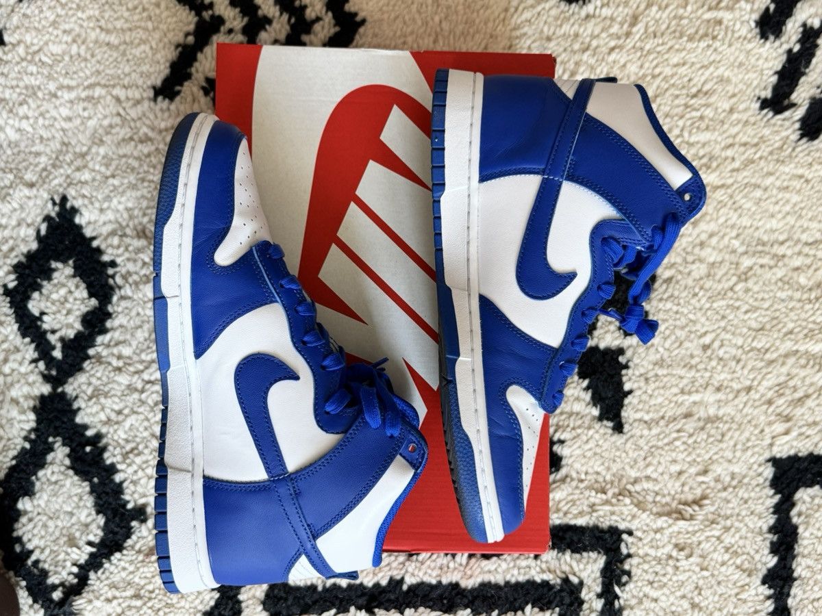 Nike Nike Dunk Hi Retro US 9 - High Game Royal Size US 9 / EU 42 - 4 Thumbnail