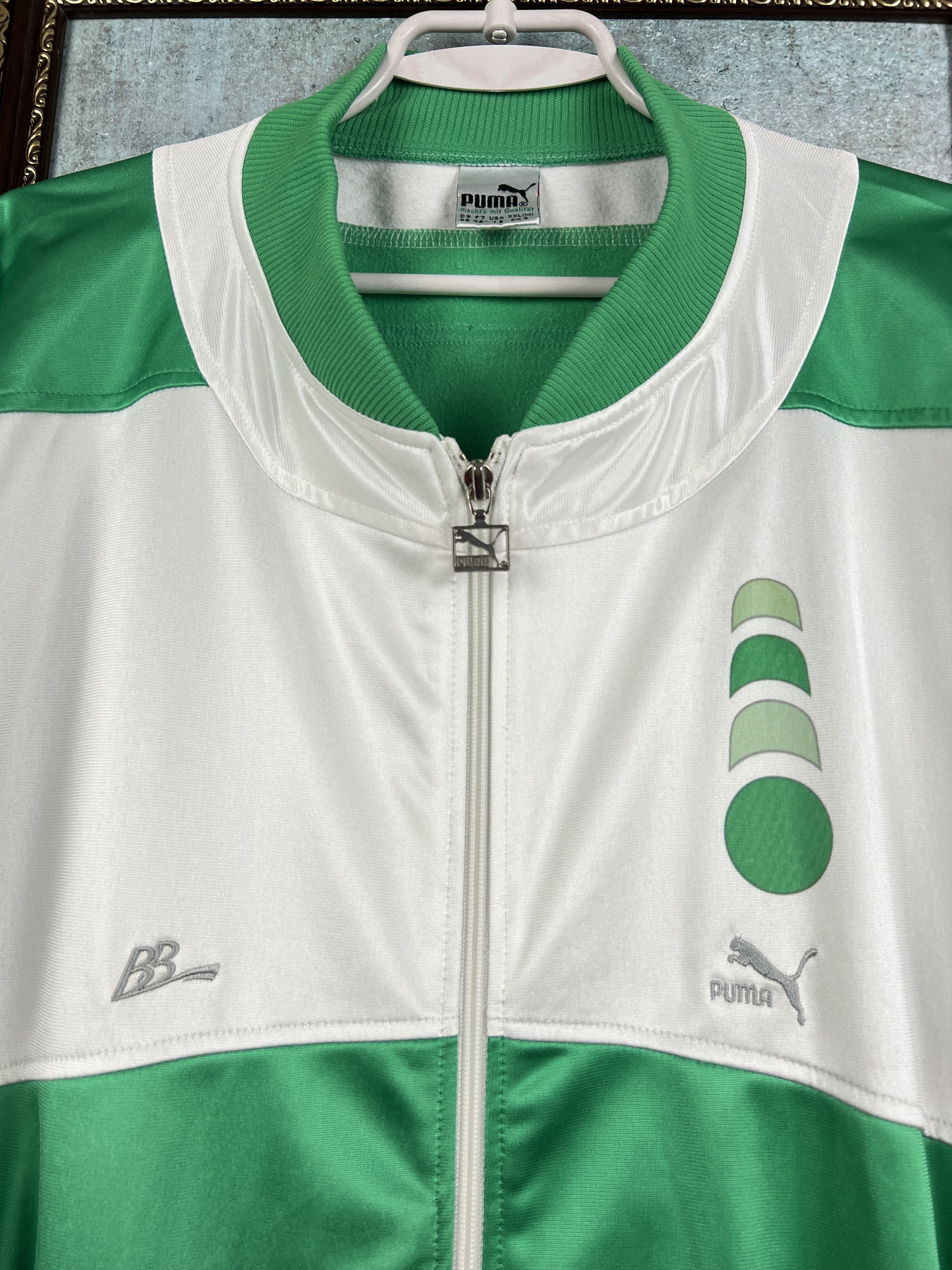 Puma Vintage 80's Tennis Boris Becker Jacket Set Track Suit Rare Size US XXL / EU 58 / 5 - 3 Thumbnail
