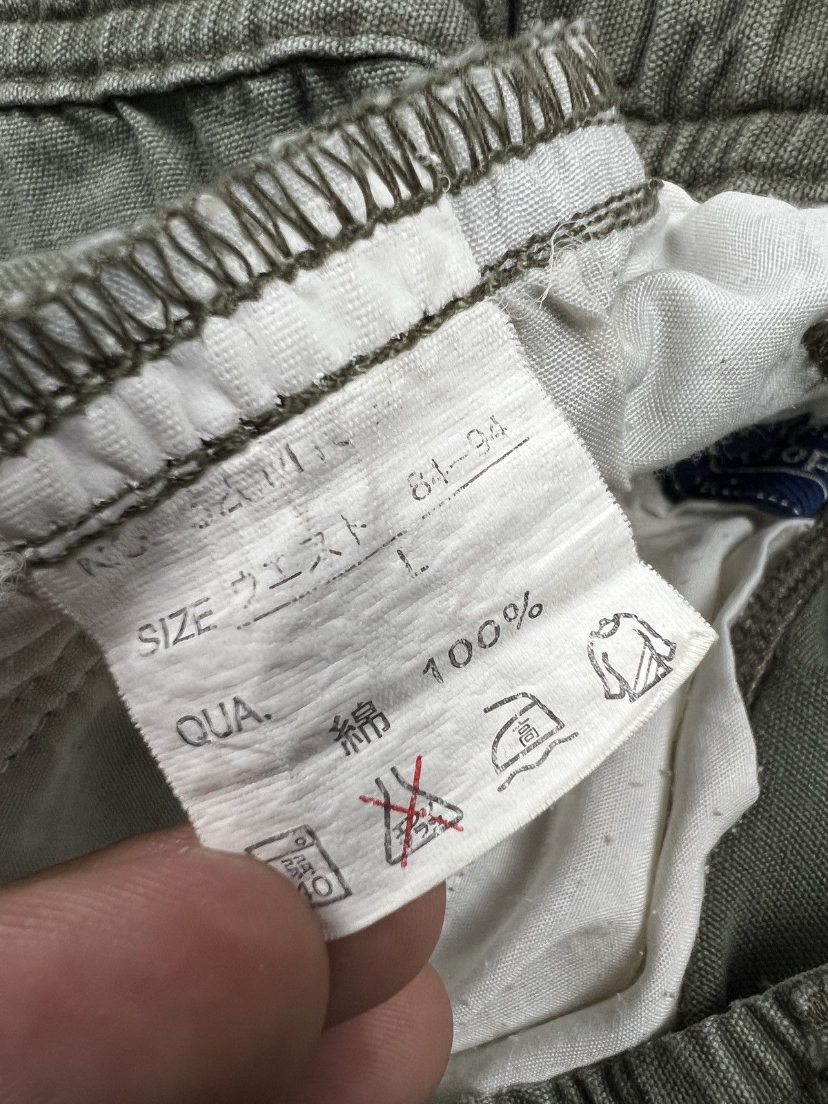 Japanese Brand Hill Crop Cargo Short Pants Size US 37 - 7 Thumbnail