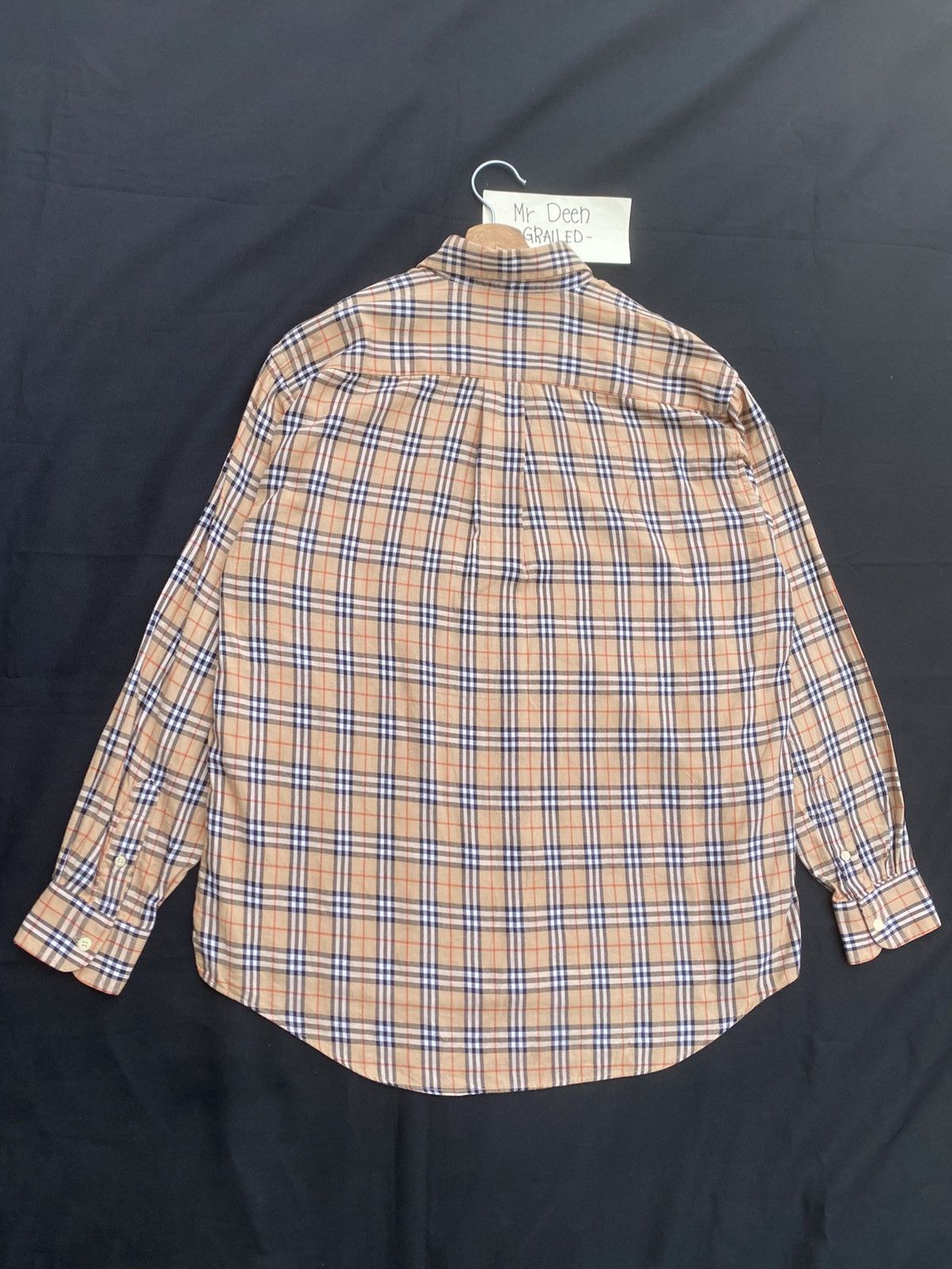 Burberry Rare Vintage Burberry Longsleeve Buttons Checkered Shirt Size US L / EU 52-54 / 3 - 19 Thumbnail
