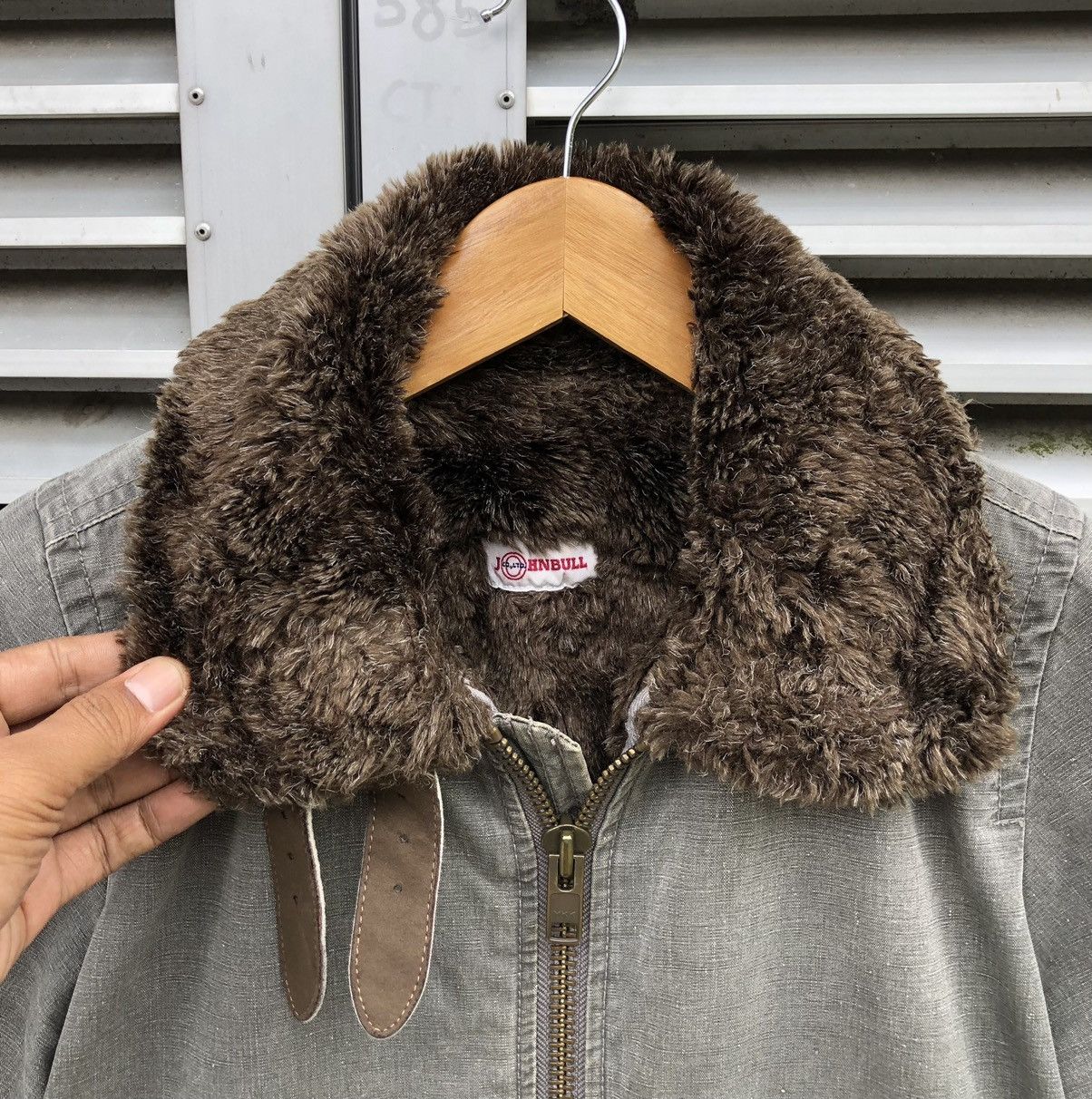 Johnbull Vintage 90s John Bull Kojima Japan B-3 Jacket B3 Shearling Size US S / EU 44-46 / 1 - 14 Thumbnail
