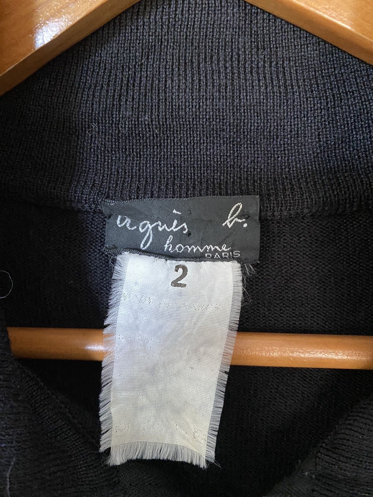 agnes b. 1990s Agnes B. Homme RIRI zipper wool zipper jacket Size US L / EU 52-54 / 3 - 10 Thumbnail