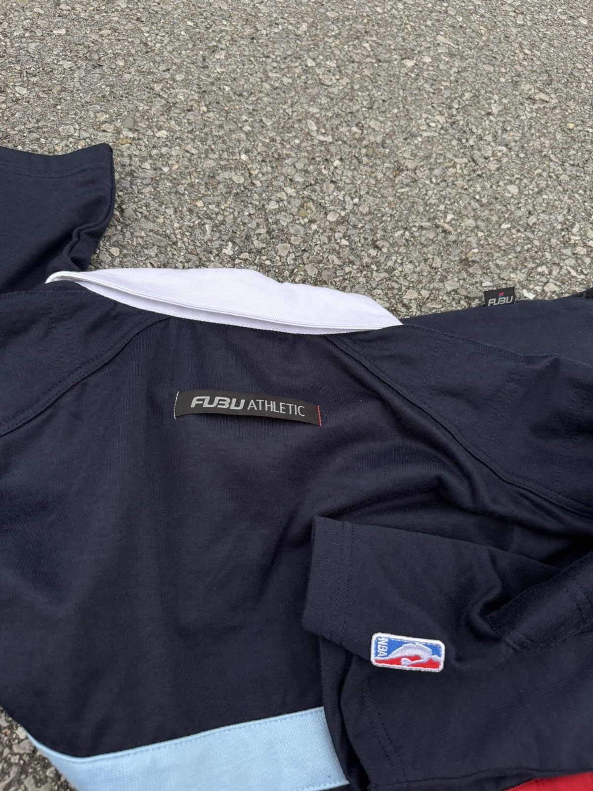 Fubu × NBA × Vintage Fubu Athletic NBA vintage polo shirt New jersey boxy rap Size US XXL / EU 58 / 5 - 8 Thumbnail
