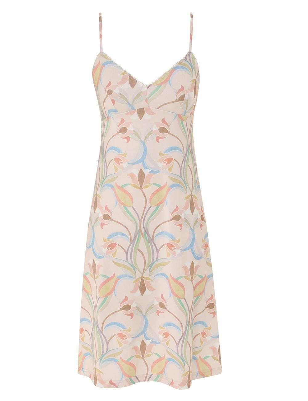 Zimmermann oc11z0825 Pavilion Midi Tunic Dress in Multicolor Size L / US 10 / IT 46 - 7 Thumbnail