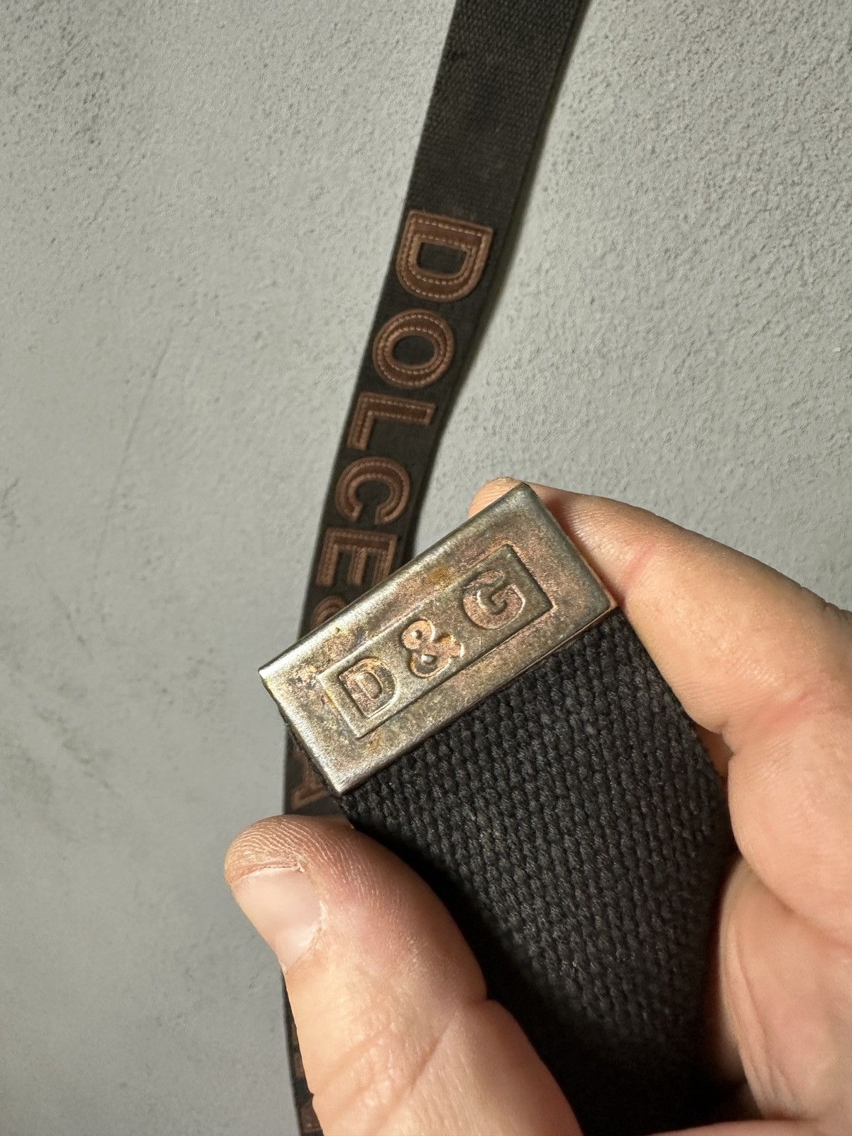 Dolce & Gabbana × Vintage Dolce & Gabbana Cotton Belt Vintage Size ONE SIZE - 6 Thumbnail