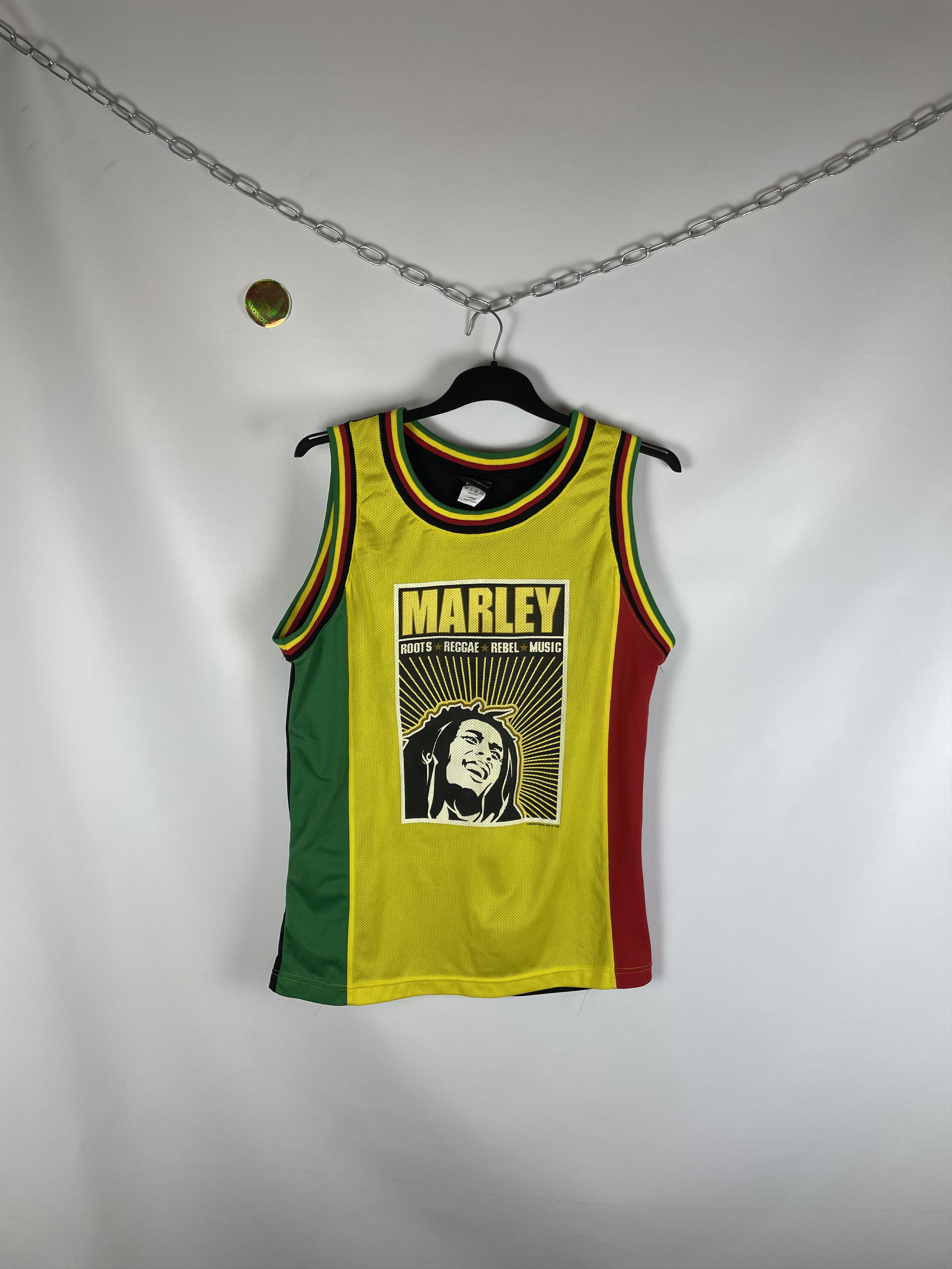 Band Tees Vintage Y2K Bob Marley Rasta Tee 90s Size US L / EU 52-54 / 3 - 1 Thumbnail
