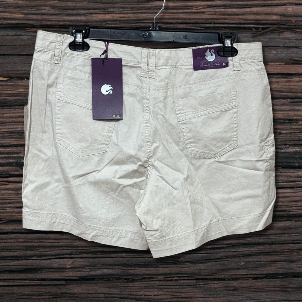Gloria Vanderbilt Gloria Vanderbilt Sammy Shorts NWT Size 38" / US 16 / IT 52 - 2 Thumbnail