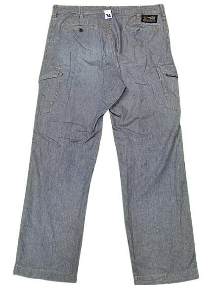 Japanese Brand × Vintage EVENRIVER VINTAGE BONDAGE CARGO STRIPE JEANS Size US 36 / EU 52 - 3 Thumbnail