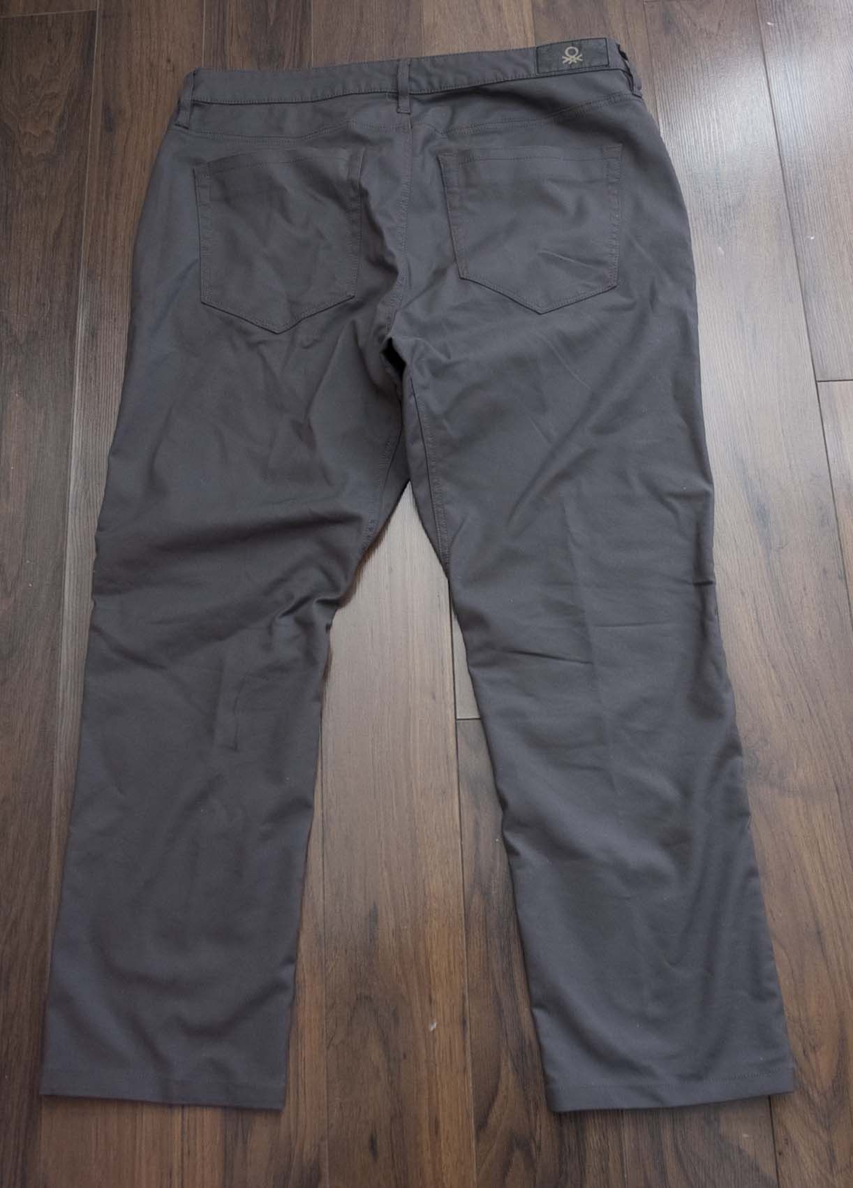 United Colors Of Benetton United Colors of Benetton Pants Size 36x26.5 Dark Gray Size US 36 / EU 52 - 2 Thumbnail