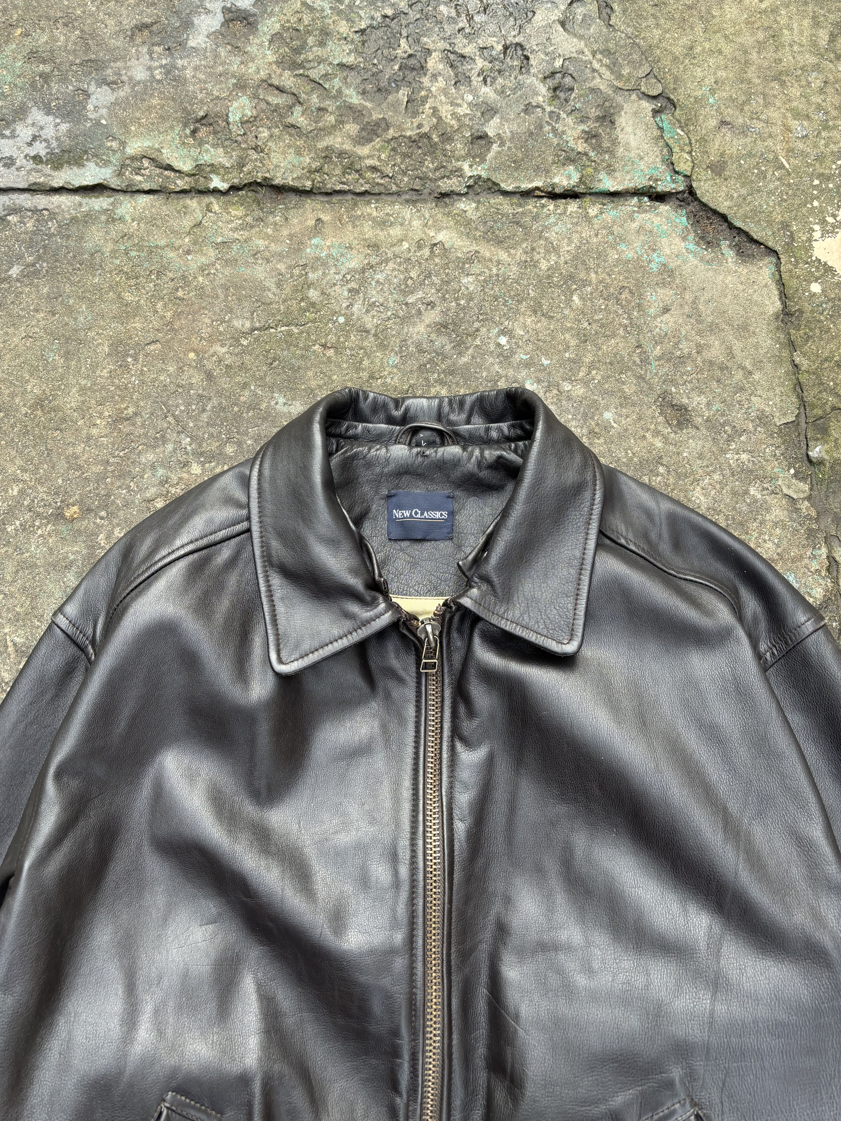Genuine Leather Vintage Cowhide Leather A-2 Flight Jacket Size US L / EU 52-54 / 3 - 2 Thumbnail
