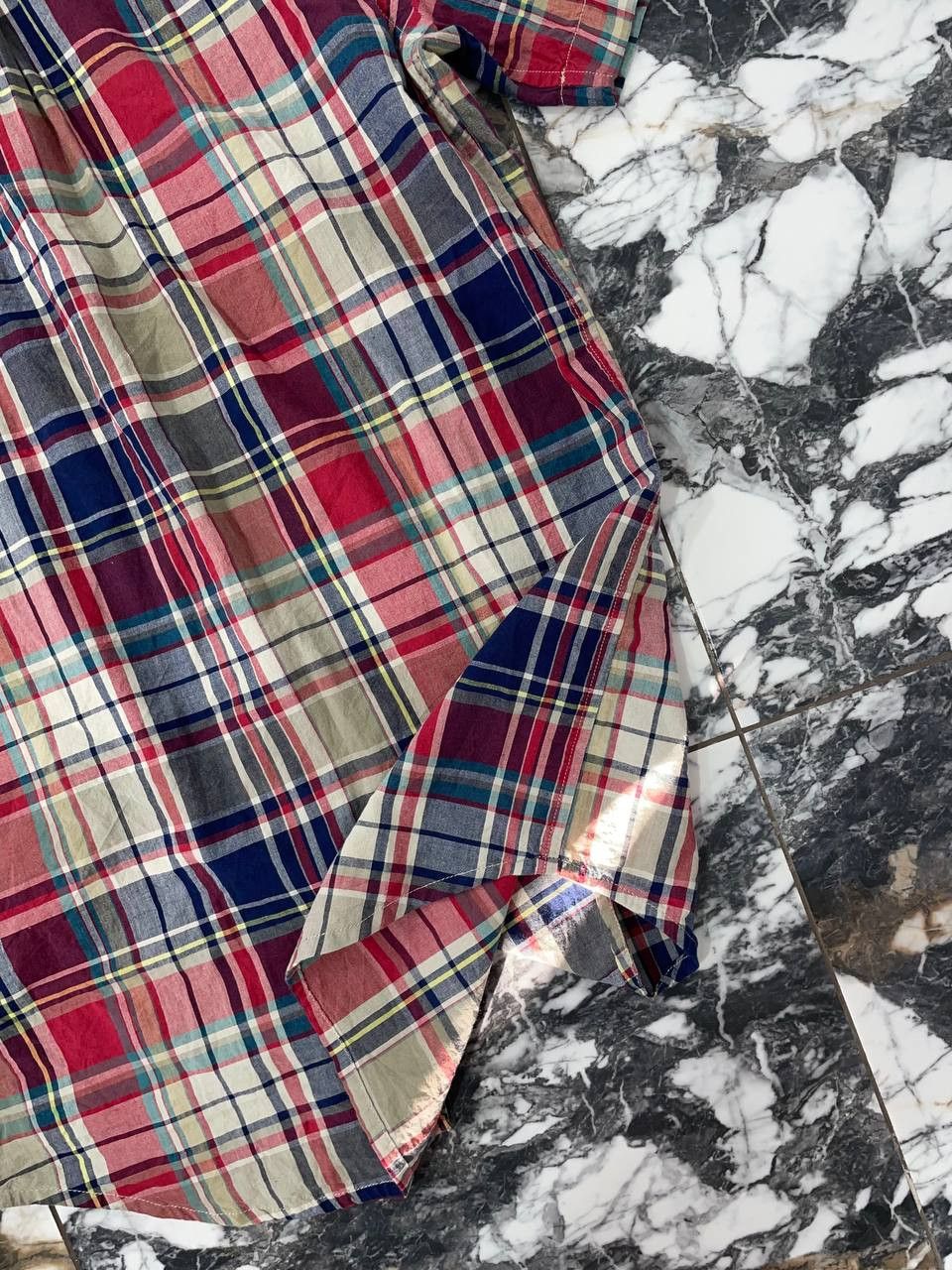 Polo Ralph Lauren Polo Ralph Lauren Checkered Short Sleeve Shirt Size S Size US S / EU 44-46 / 1 - 9 Thumbnail
