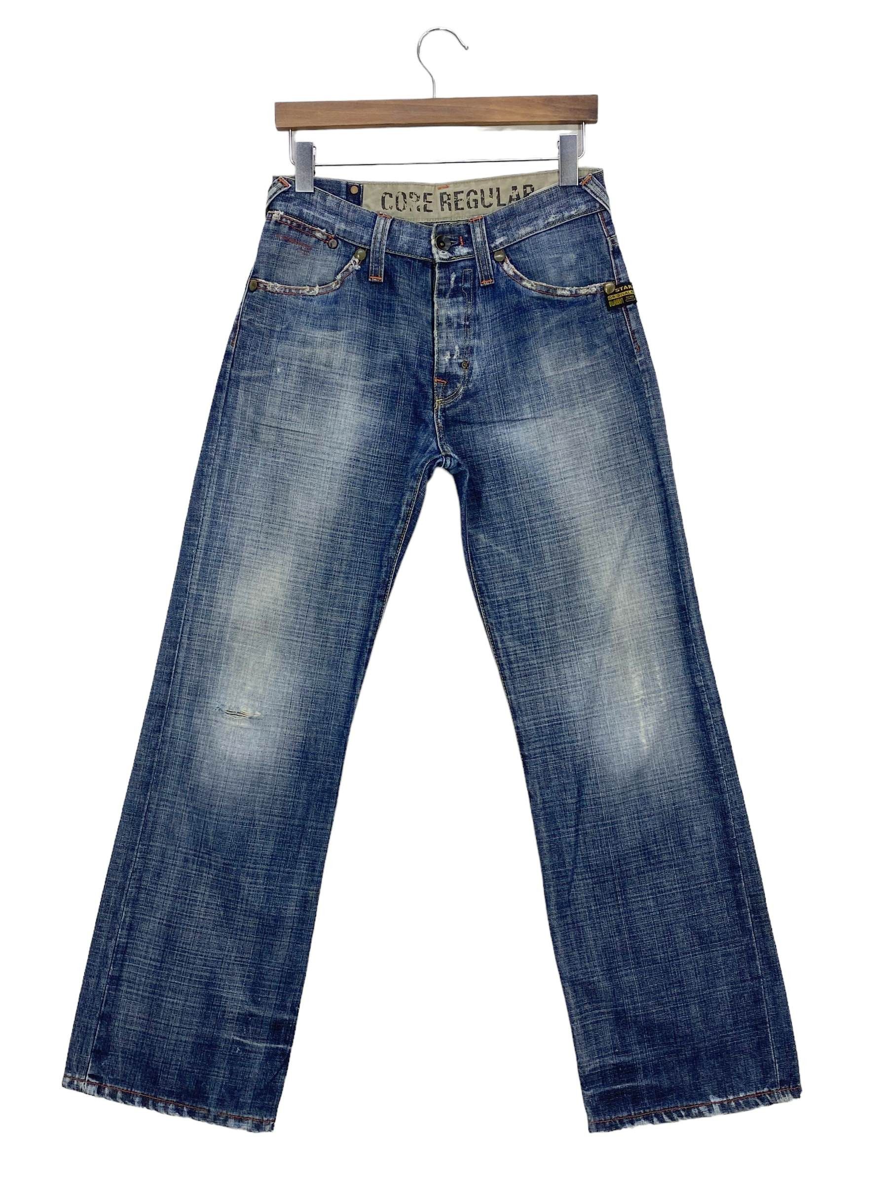 image of G Star Raw x Rockers G-Star Jeans Light Wash Jeans in Blue, Men's (Size 28)