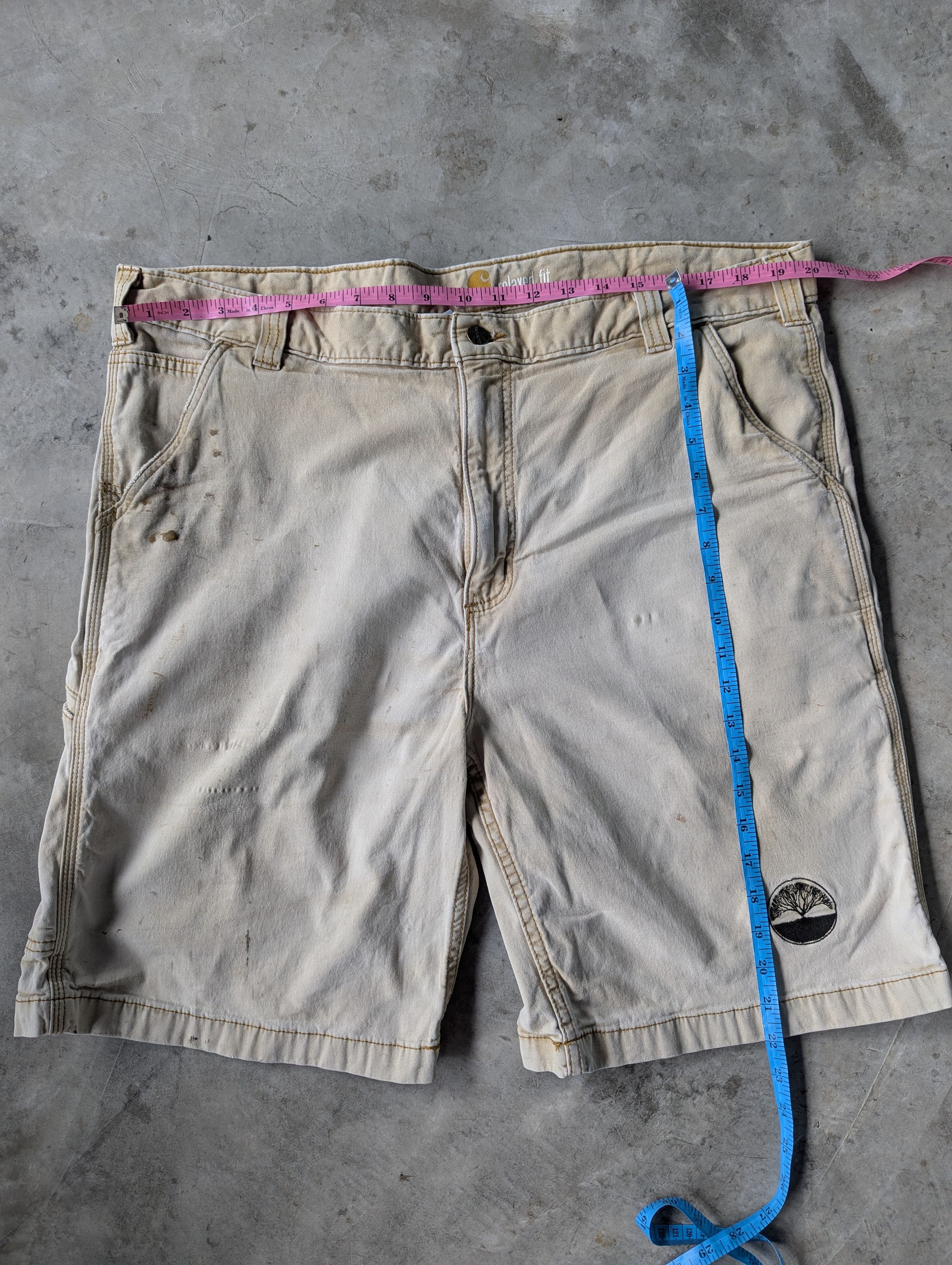 Carhartt 🔥FREE SHIPPING🔥Distressed Faded Carhartt Short Cargo Pants Size US 40 / EU 56 - 11 Thumbnail