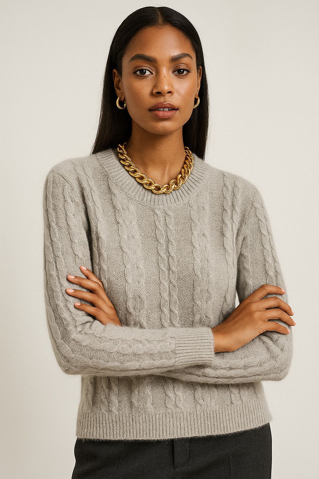 James Perse James Perse 100% Cashmere Cable Knit Sweater Women’s Size 3 Size XS / US 0-2 / IT 36-38 - 11 Thumbnail