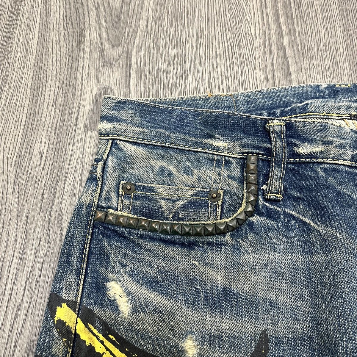Andy Warhol × Hysteric Glamour Hysteric Glamour x Andy Warhol Banana Graphic Long Pant 🟥 Size US 30 / EU 46 - 6 Thumbnail