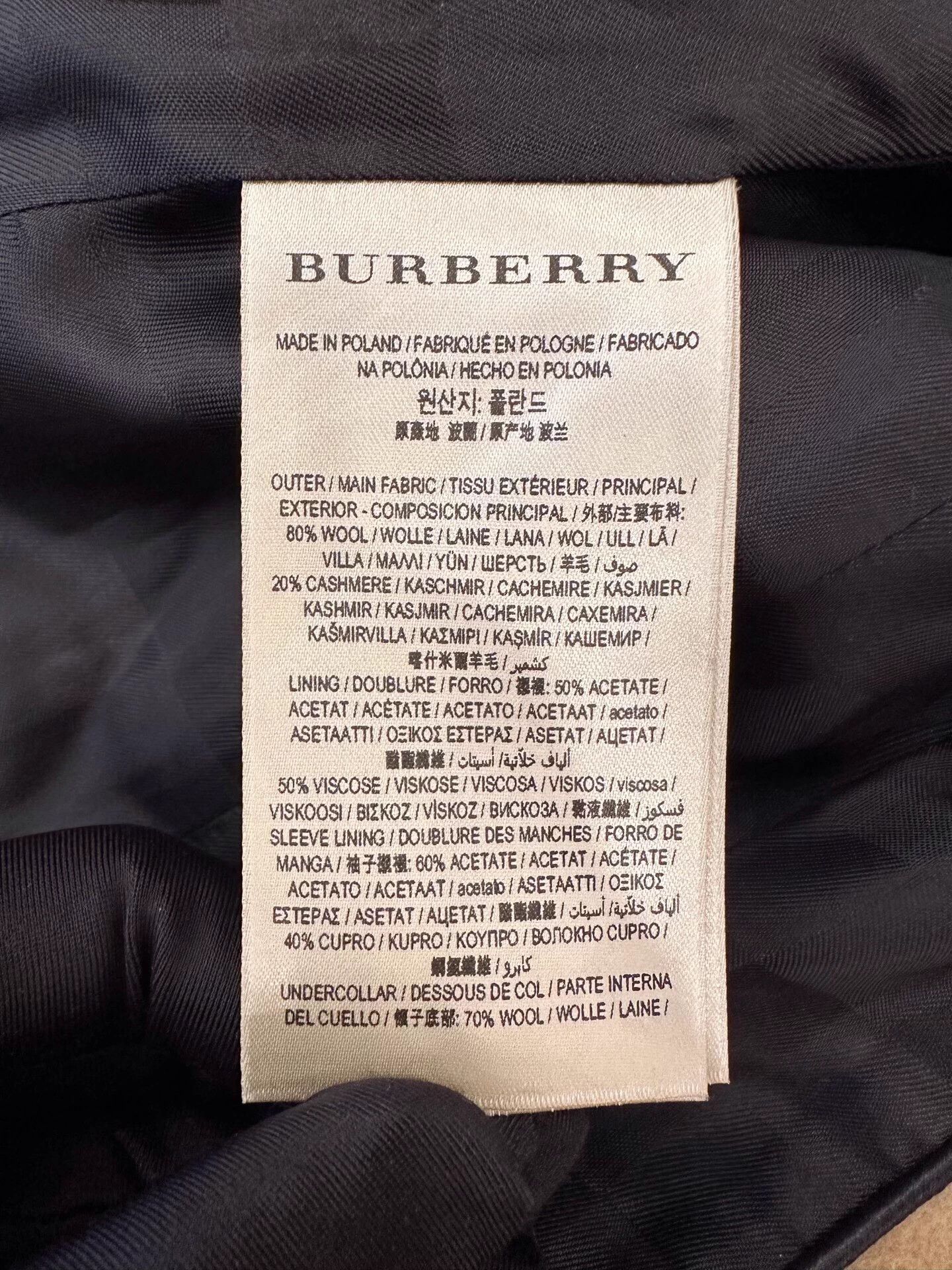 Burberry Burberry London Women Camel 2Tone Trench Coat UK4 Size XS / US 0-2 / IT 36-38 - 8 Thumbnail