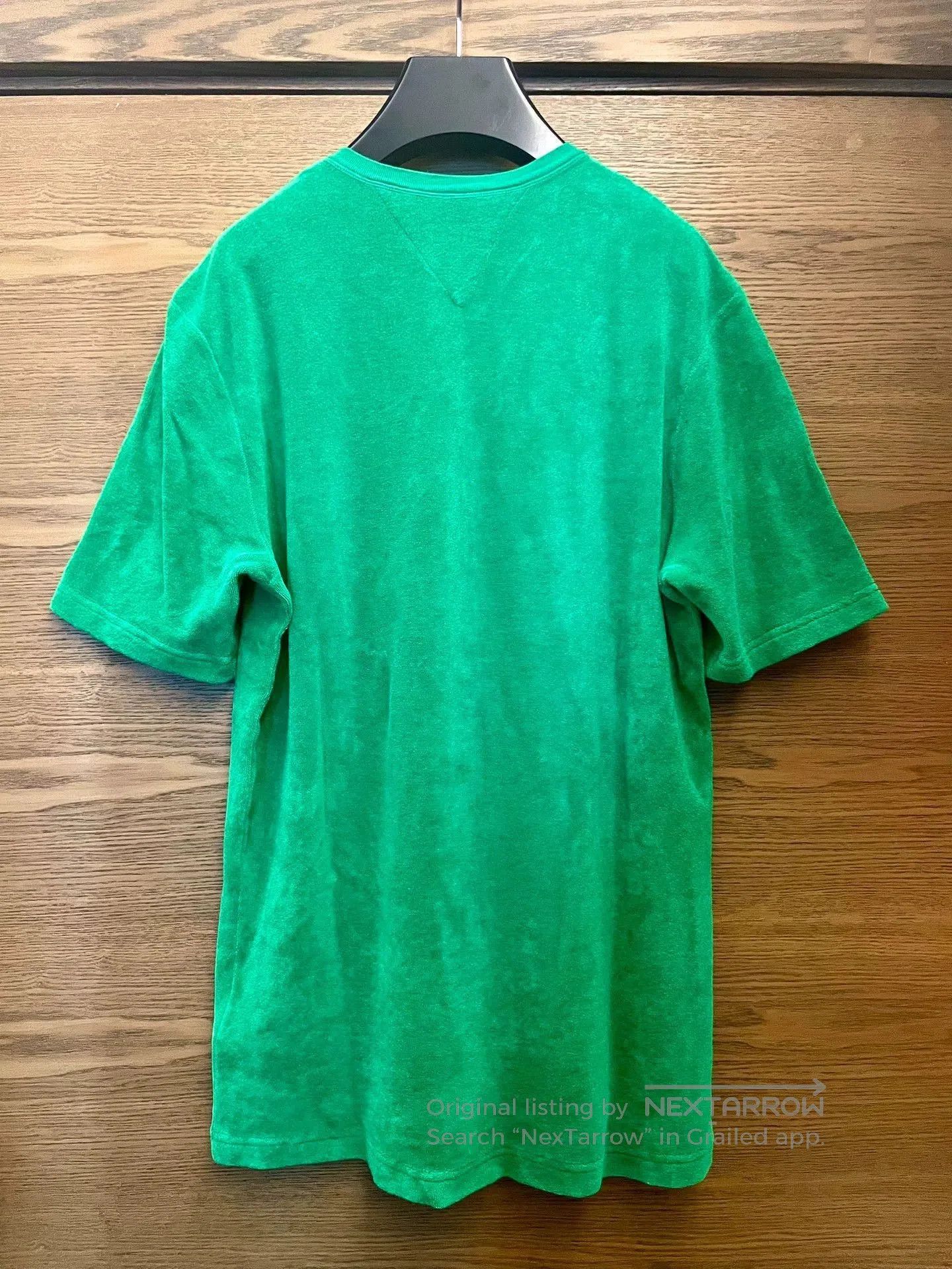 Bottega Veneta Green Short Sleeve Henley Shirt. Size US M / EU 48-50 / 2 - 5 Thumbnail