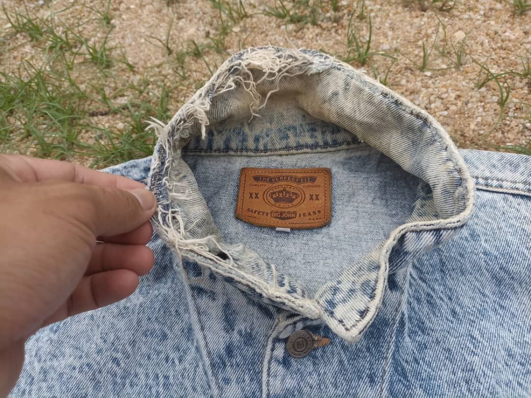 Big John × Vintage Vintage Big John Denim Jacket Size US L / EU 52-54 / 3 - 14 Thumbnail
