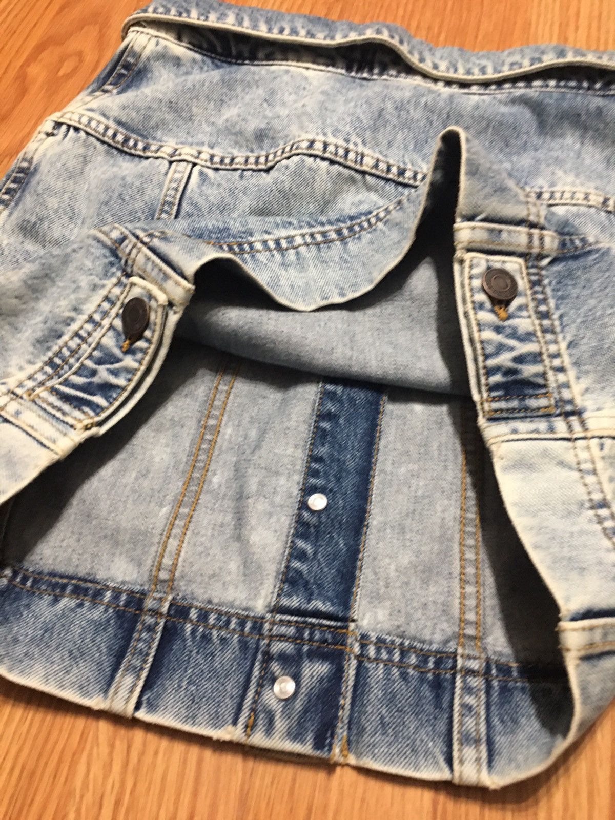H&M × Moschino H&MOSCHINO Cotton Denim Blue Jeans Skirt Size EU36 US4 Size 27" / US 4 / IT 40 - 8 Thumbnail