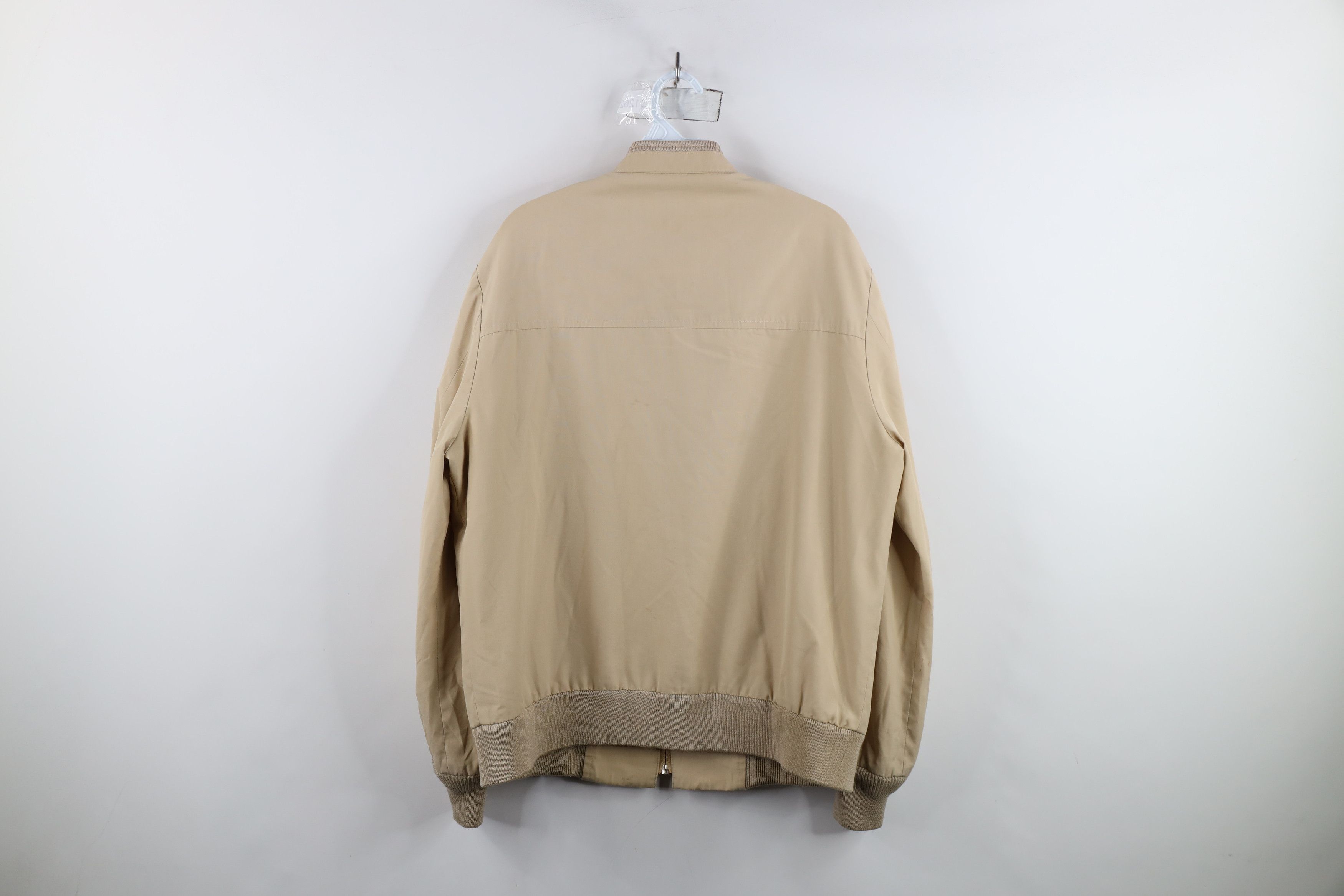 Vintage Vintage 70s Streetwear Cafe Racer Bomber Jacket Beige Size US XL / EU 56 / 4 - 14 Thumbnail