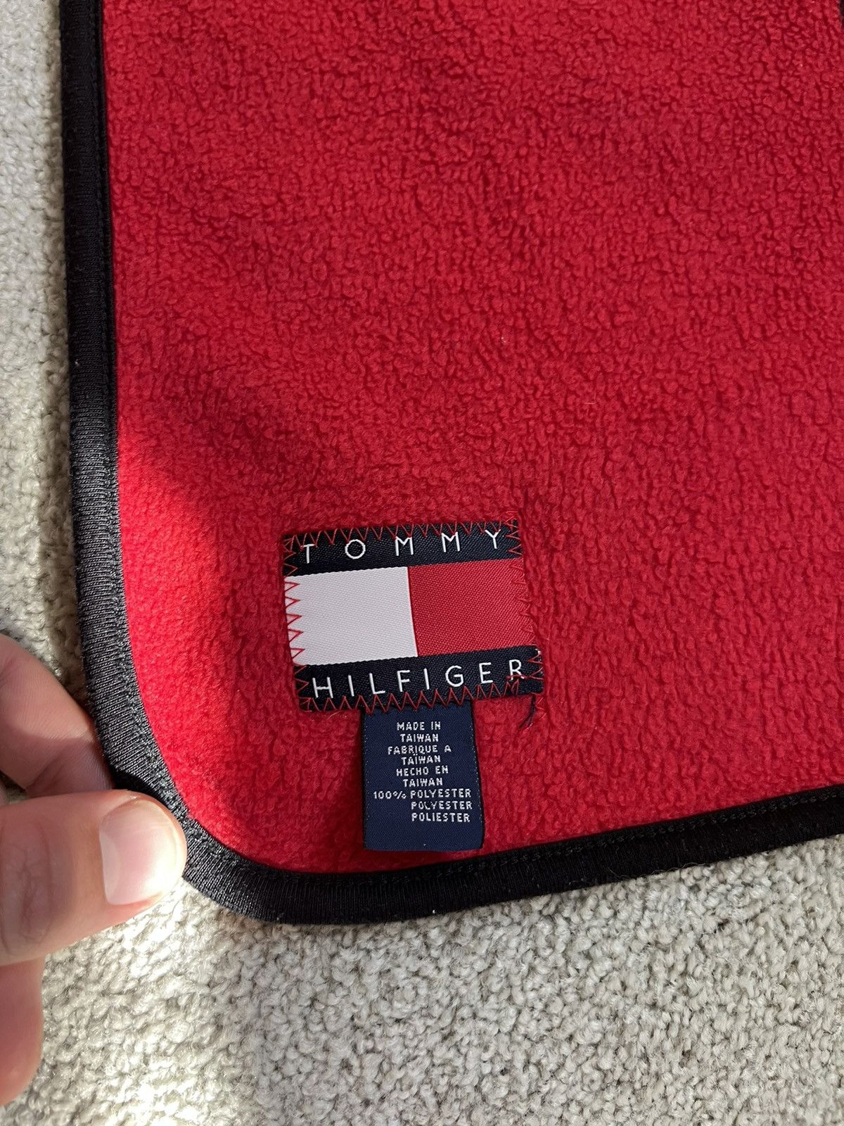 Tommy Hilfiger Vintage Tommy Hilfiger scarf Size ONE SIZE - 3 Thumbnail