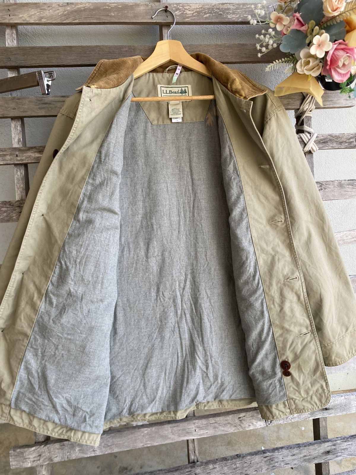 L.L. Bean Vintage 90s L.L Bean Shirt Jacket - oversizes 25” x 33” Size US L / EU 52-54 / 3 - 8 Thumbnail